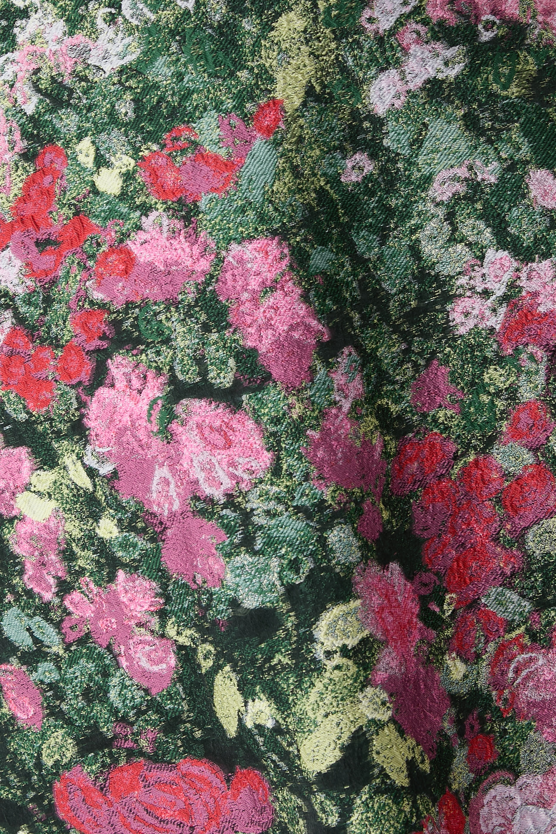 Rose Field Fil Coupé Gown