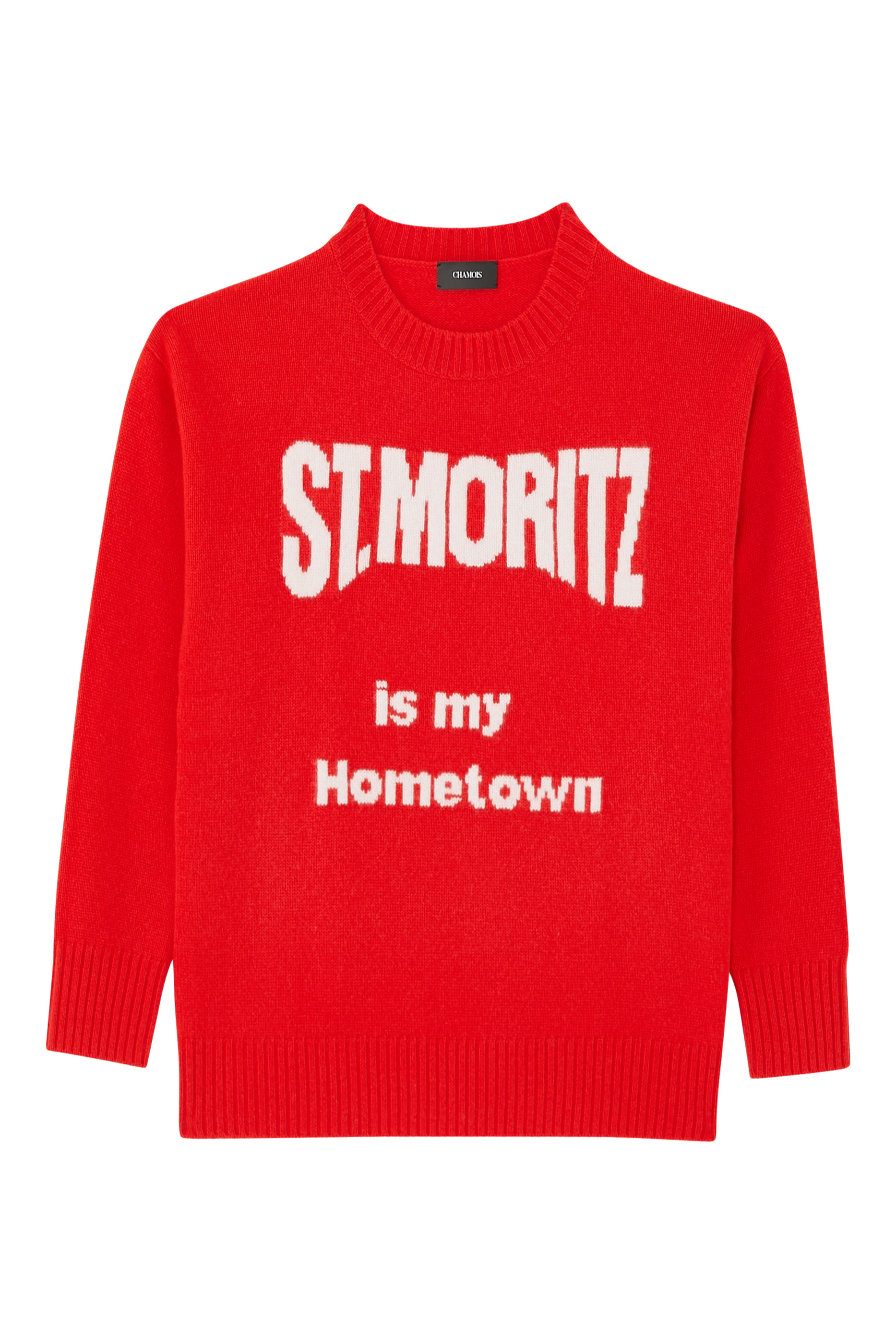 St. Moritz is My Hometown Knitted Sweater