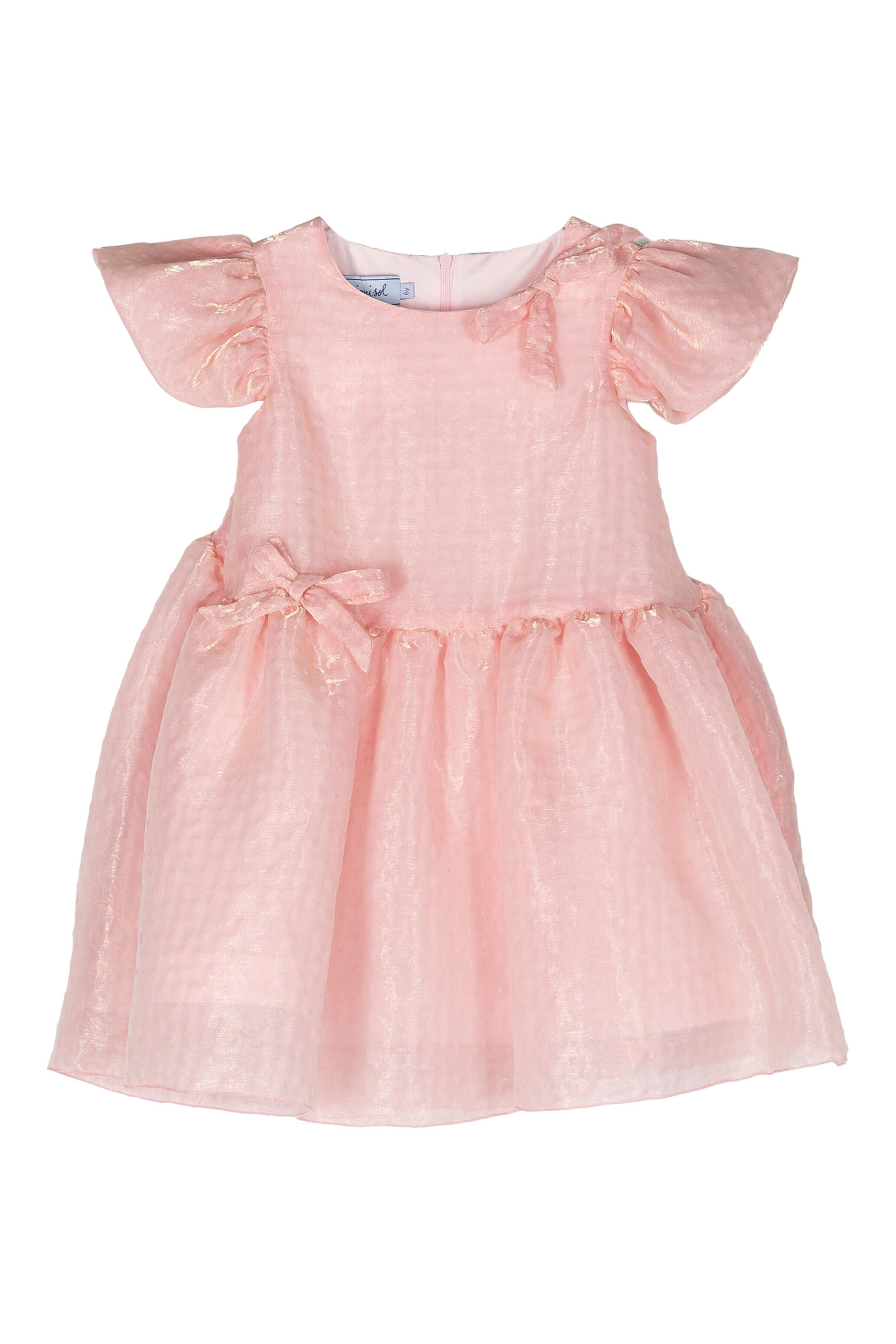 Kids Ruffled Polka Dot Dress