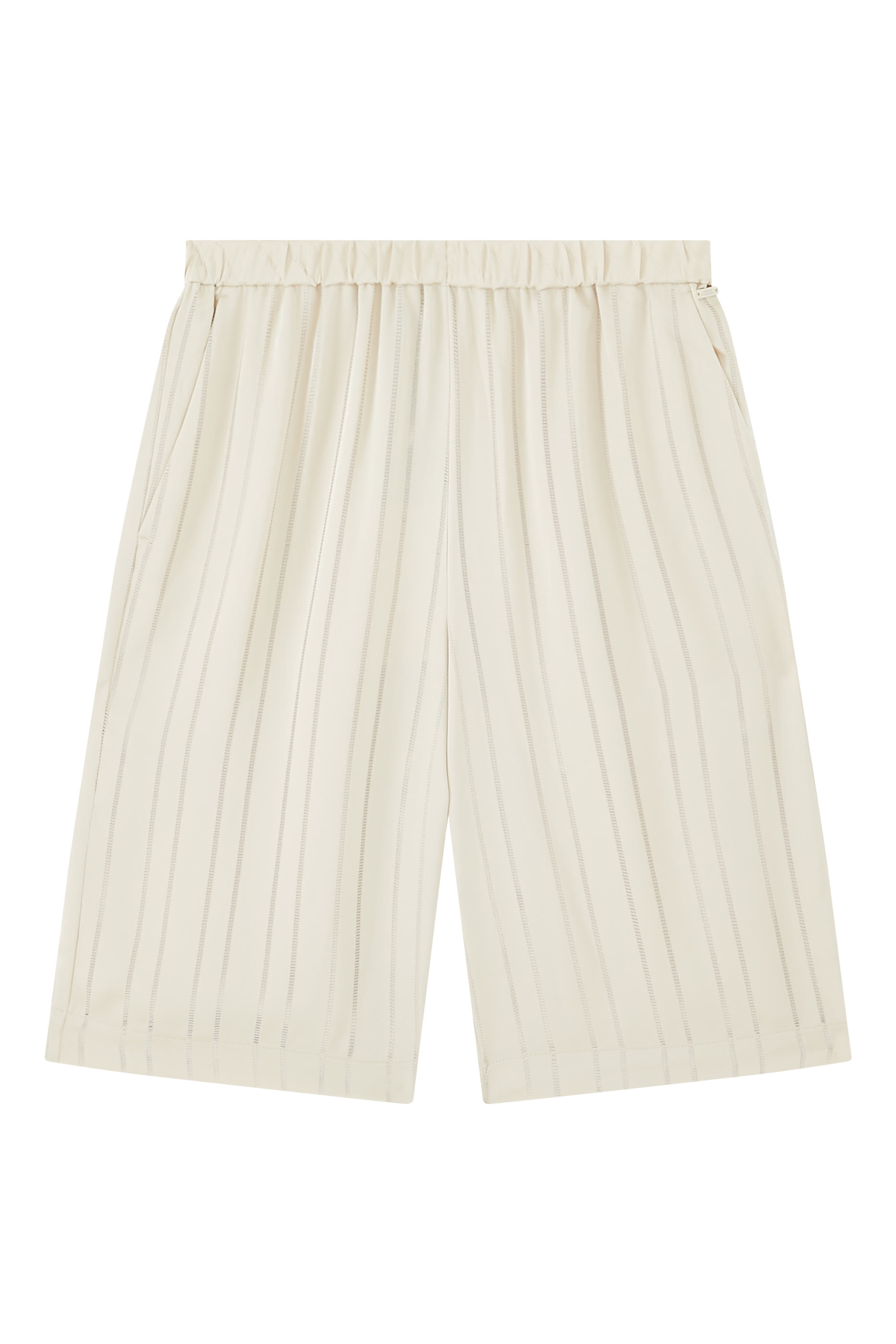 Stripe Bermuda Shorts