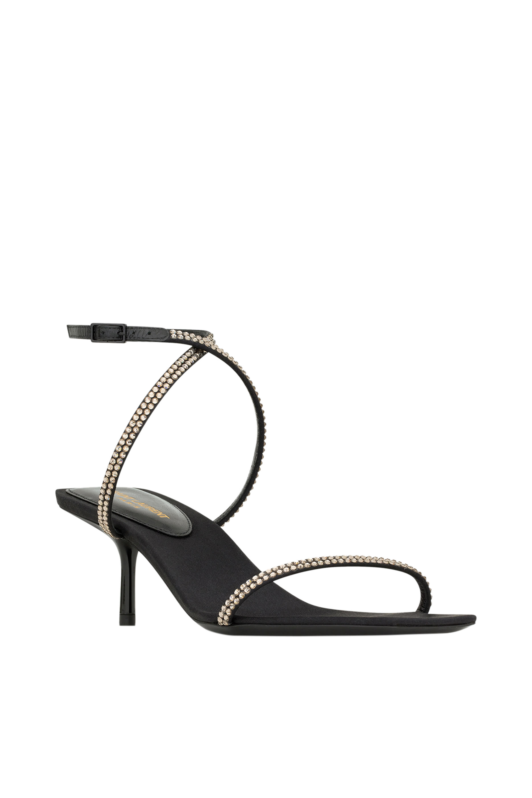 Nuit 70 Crepe Satin Sandals