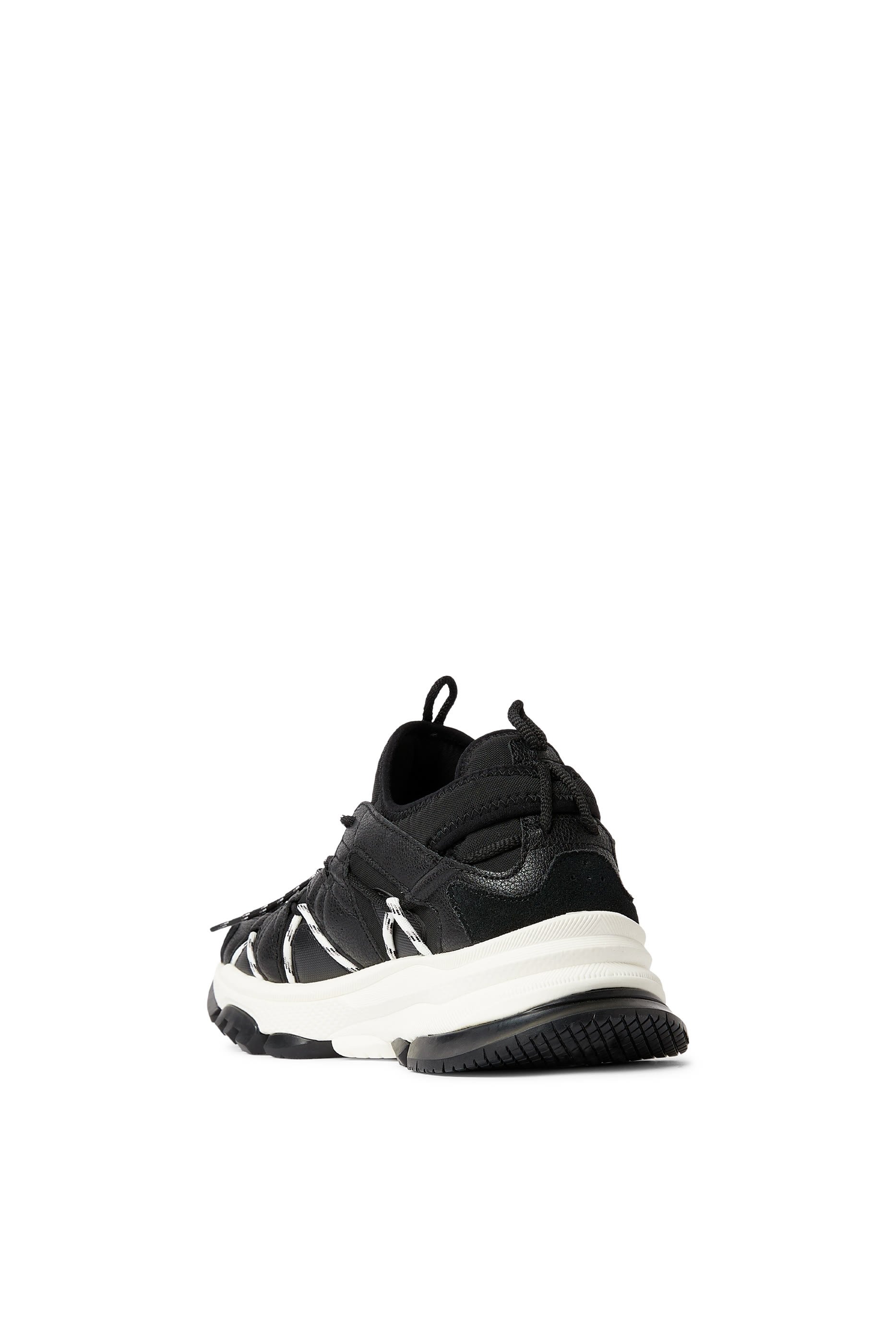 Logo Technical Fabric Sneakers