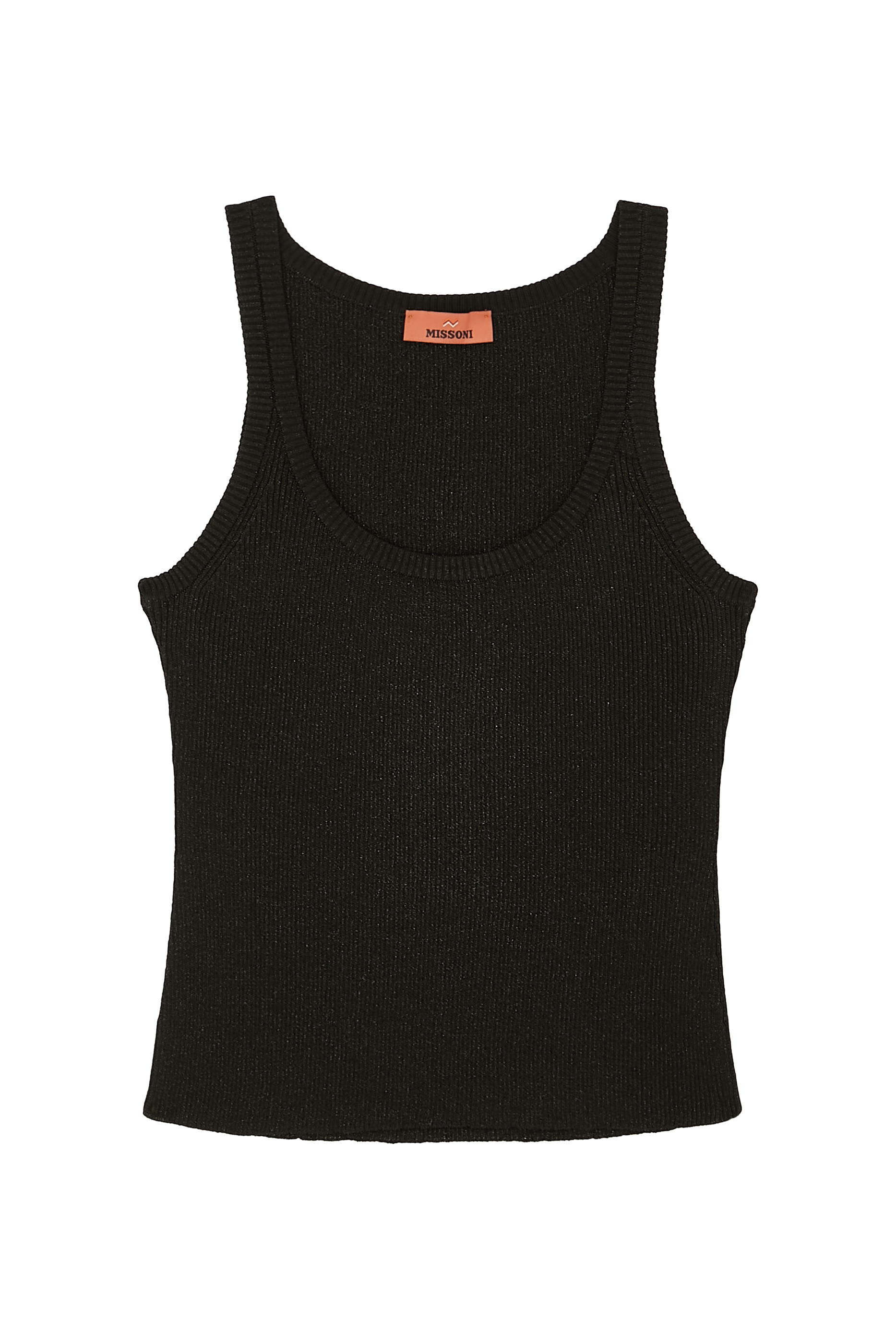 Vanise' Lurex Sleeveless Tank Top