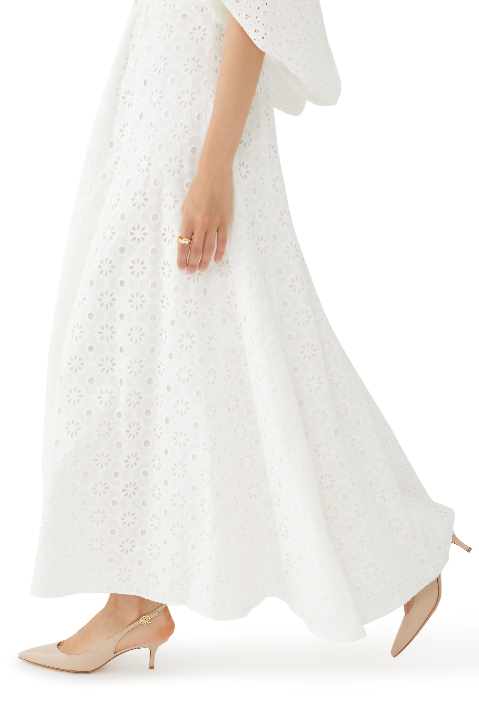 Ribbon 55 Leather Slingback Pumps