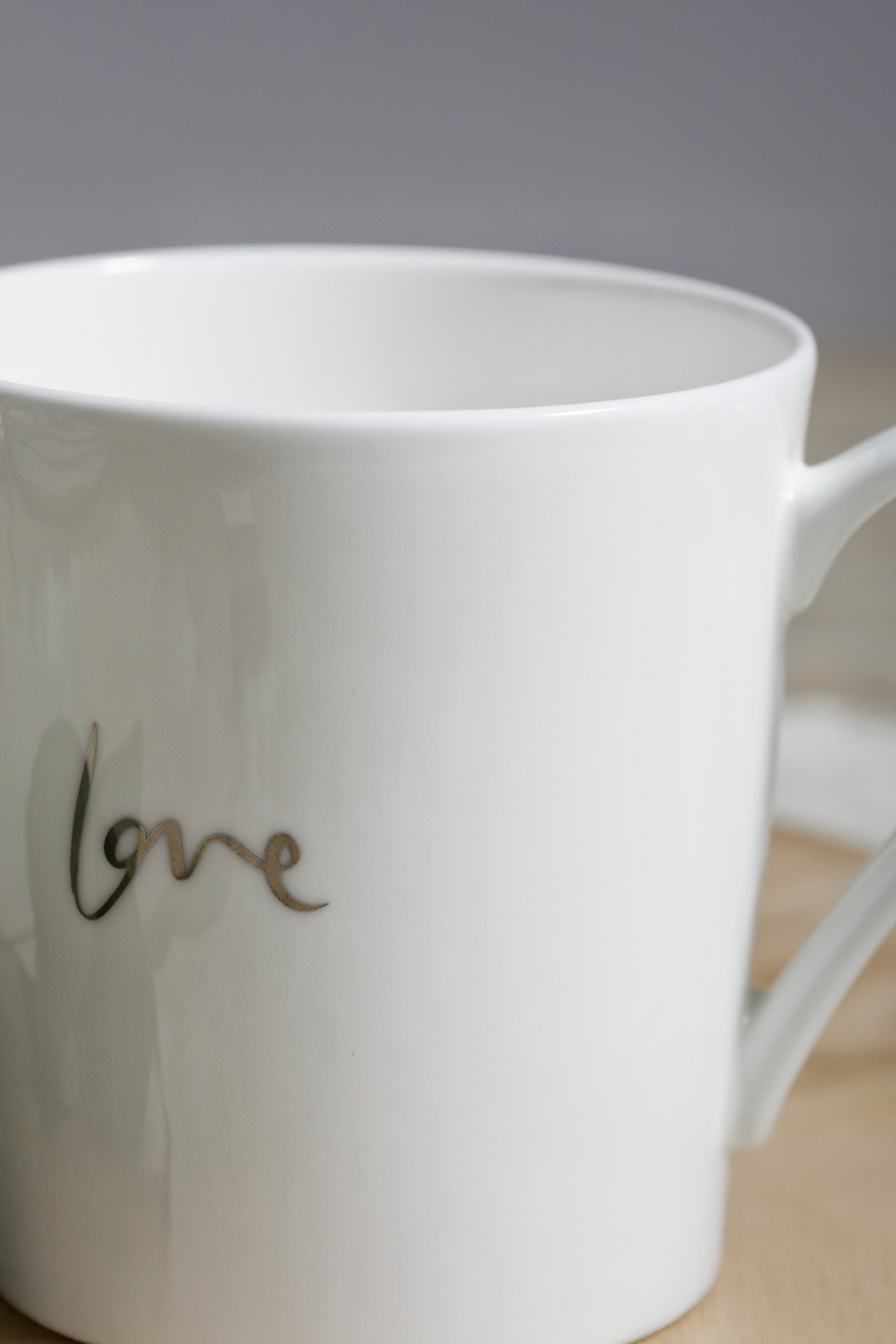 Bone China Love Mug