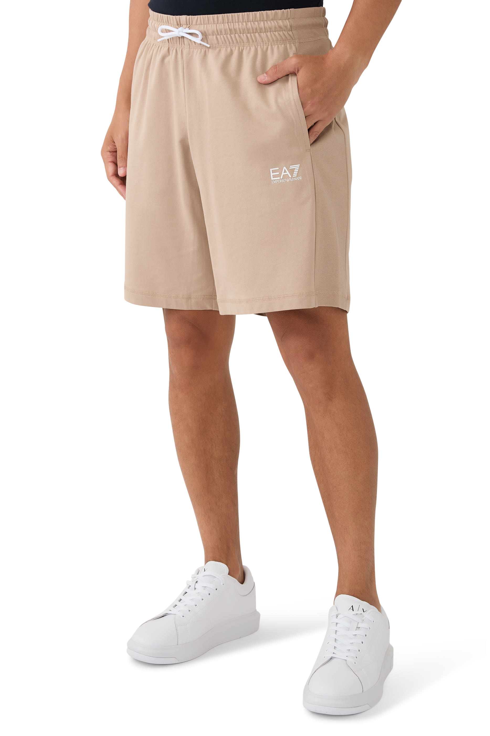 EA7 Logo Shorts