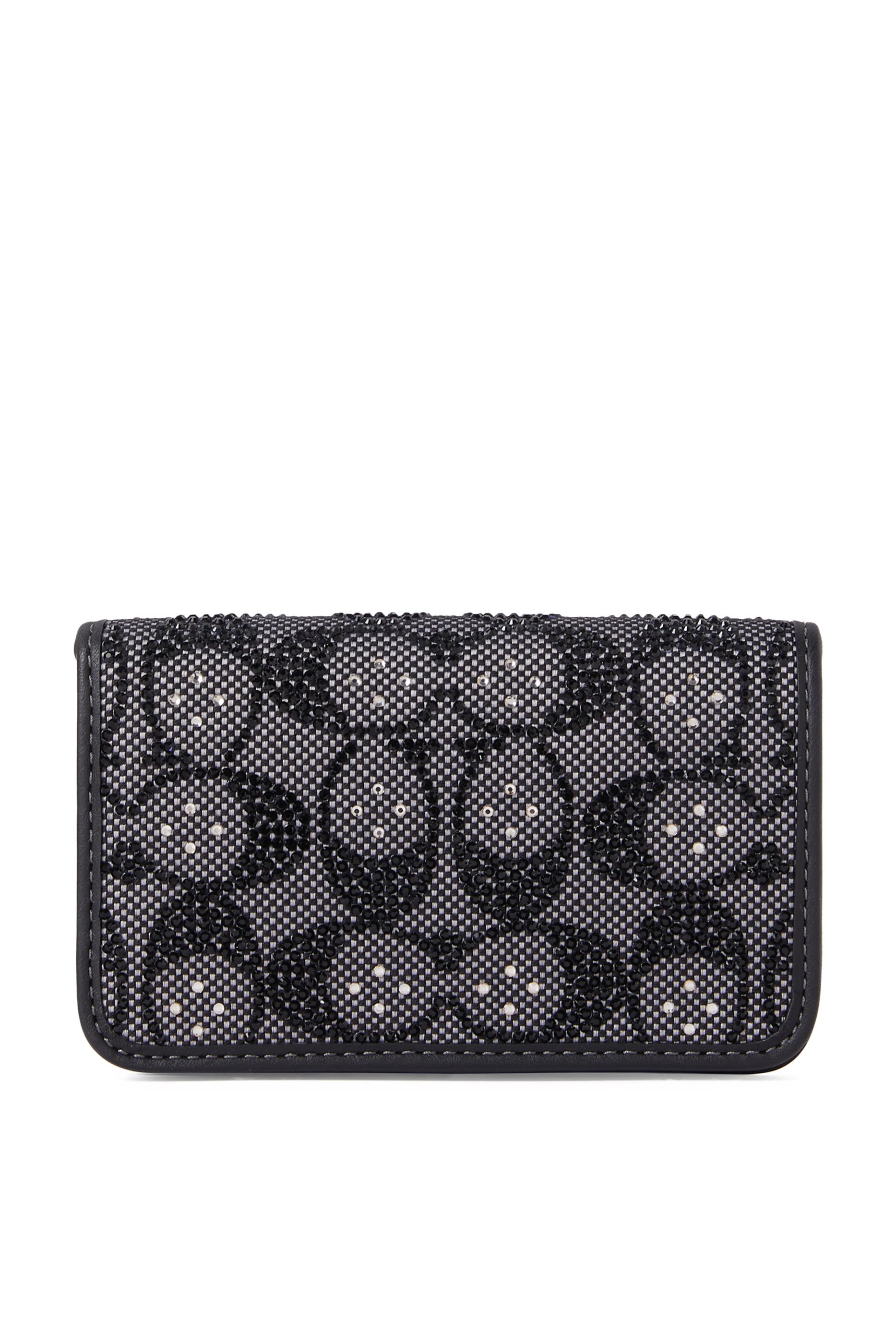 Crystal Signature Jacquard Slim Card Case