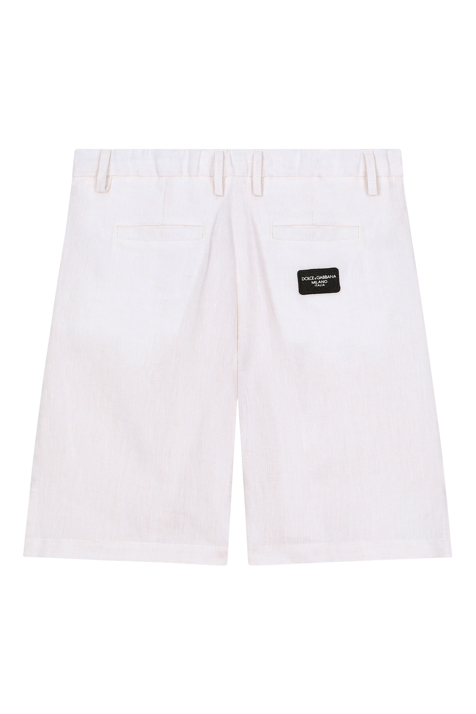 Kids Non-Stretch Linen Shorts