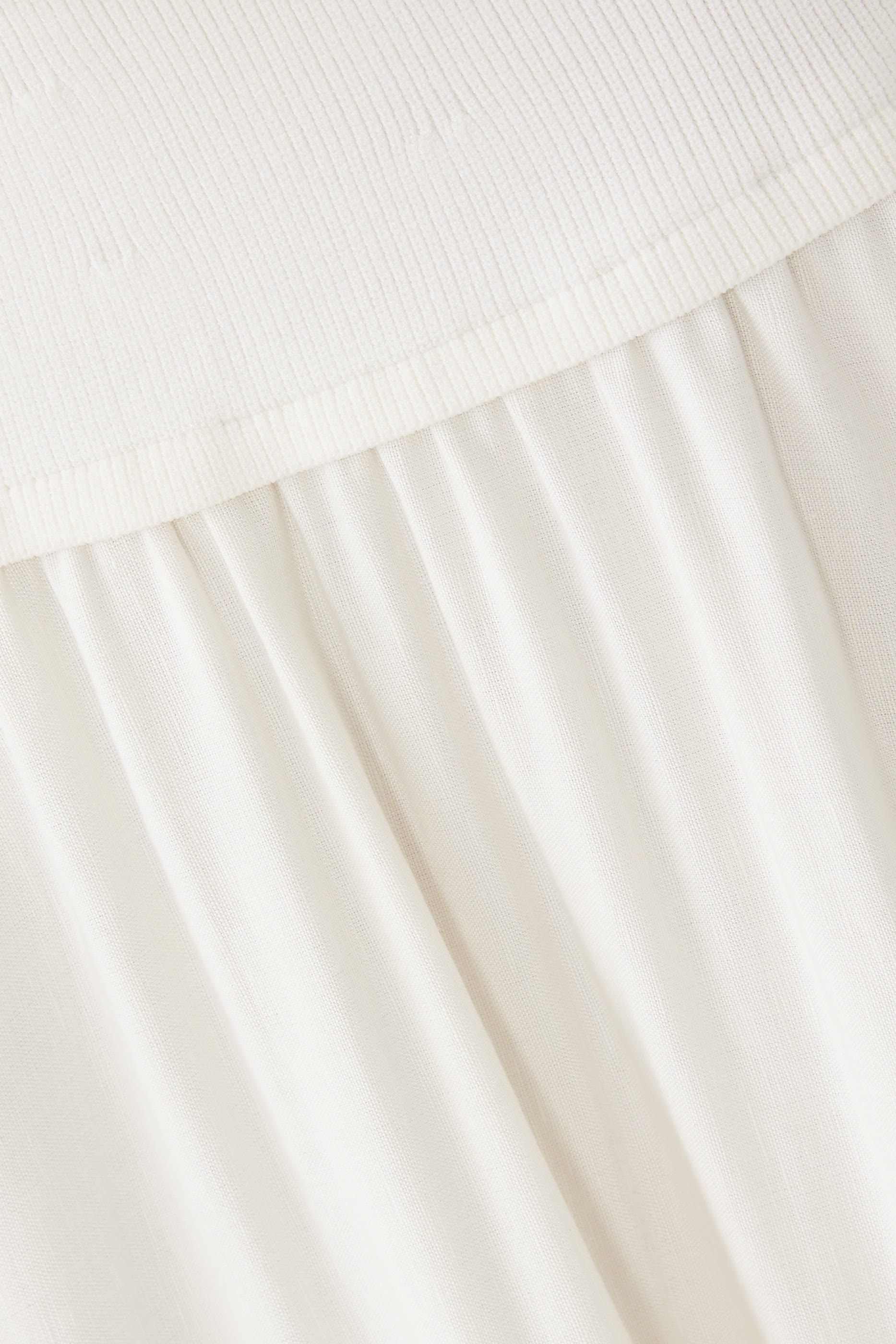  Haven Embroidered Linen Knit Skirt 
