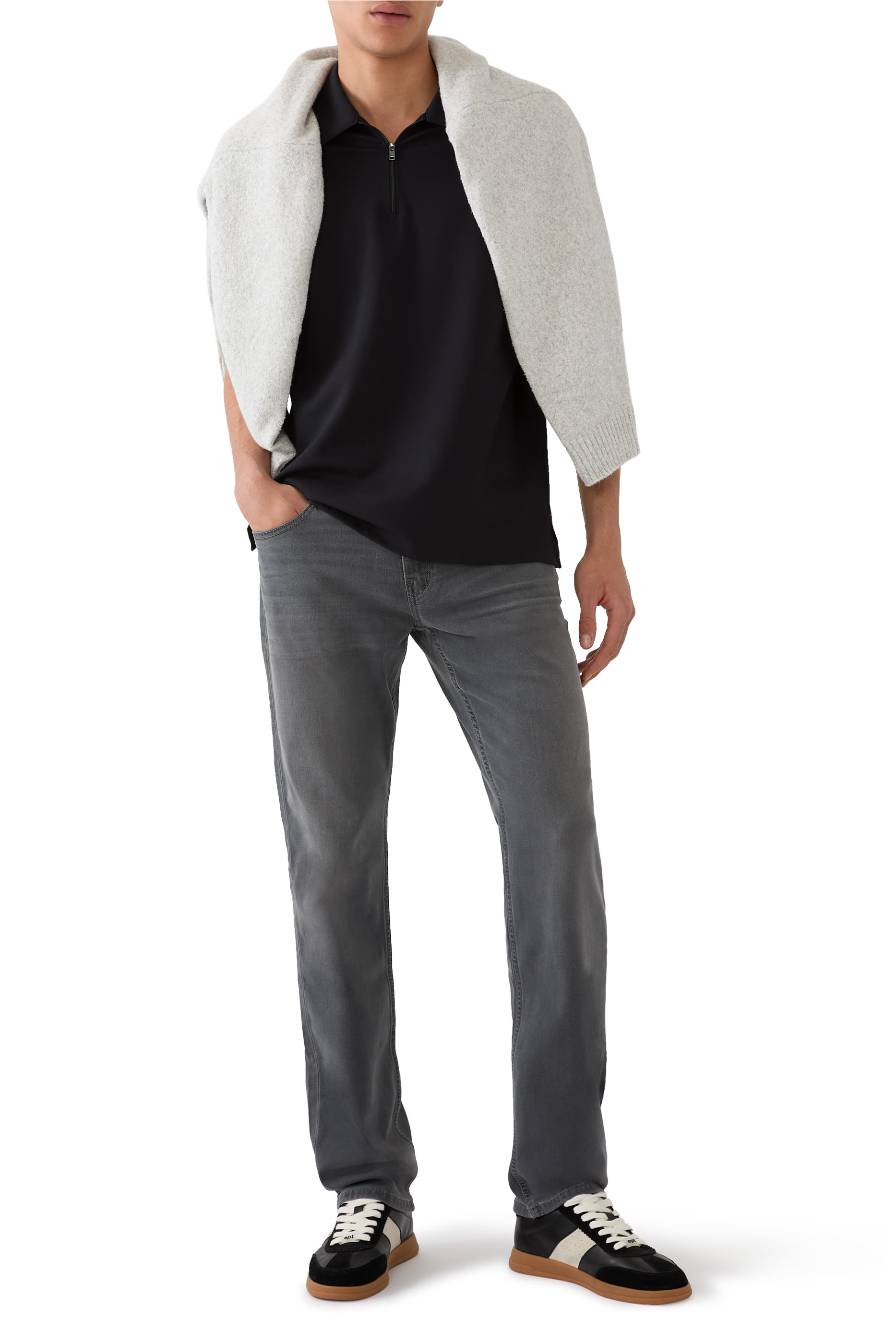 Transcend Federal Slim Straight Jeans