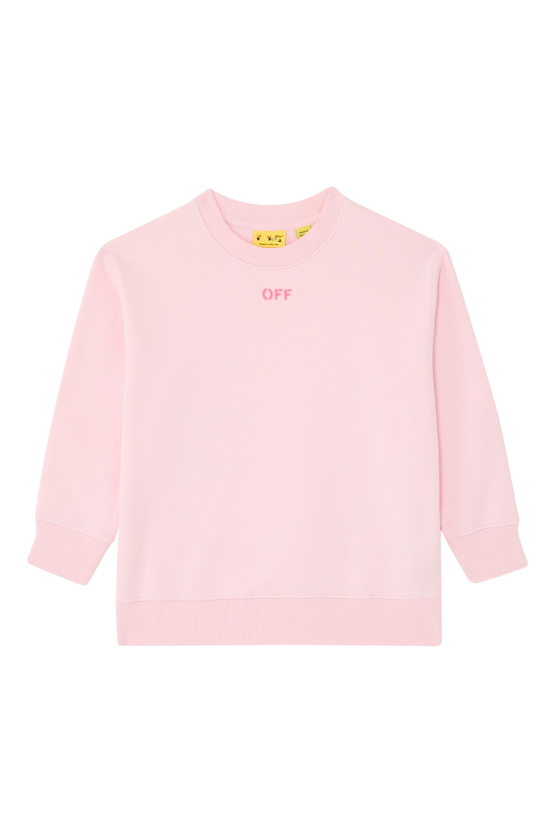 Kids Logo Diagonal Crewneck Sweatshirt 