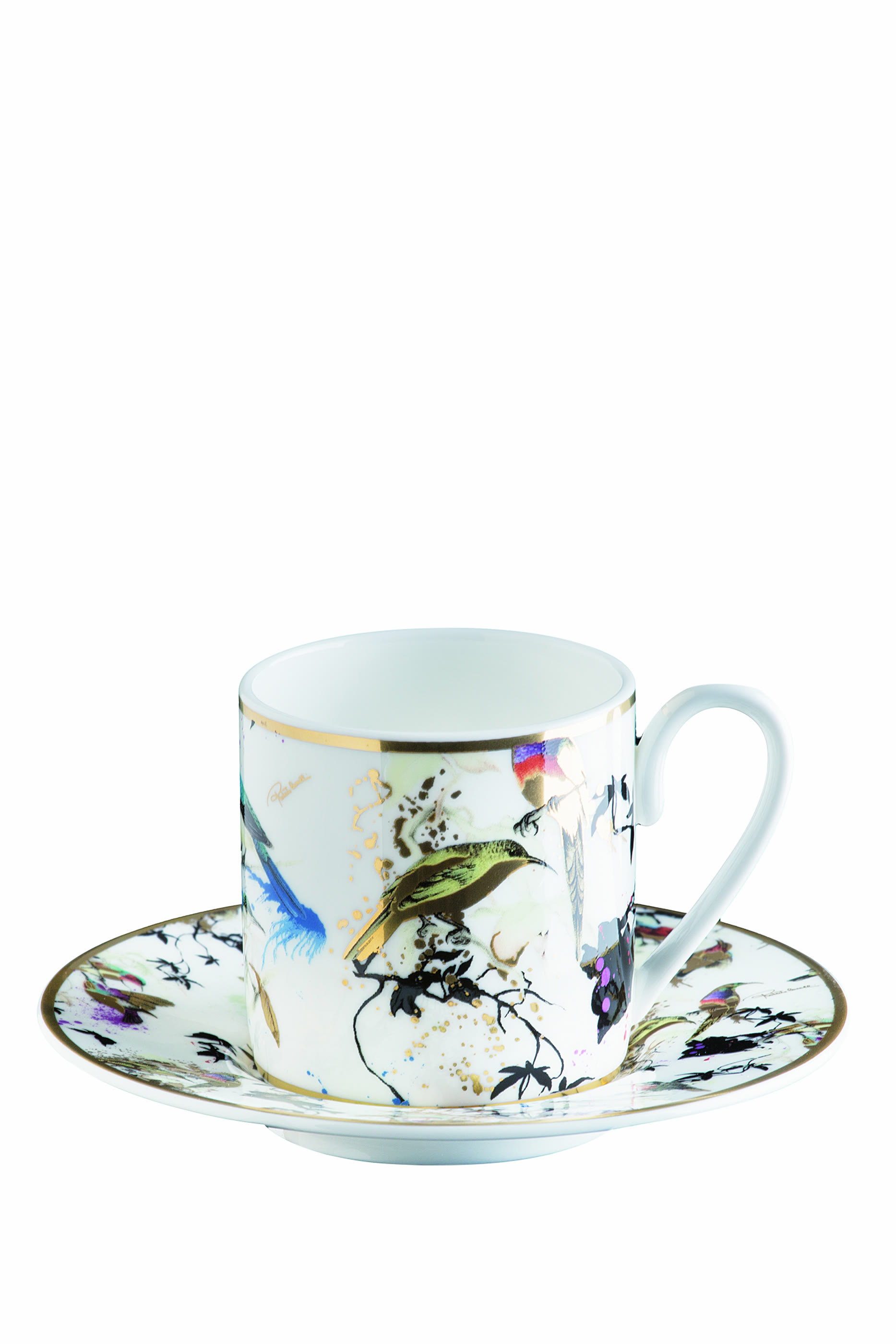 Garden’s Birds Coffee Cup & Saucer set