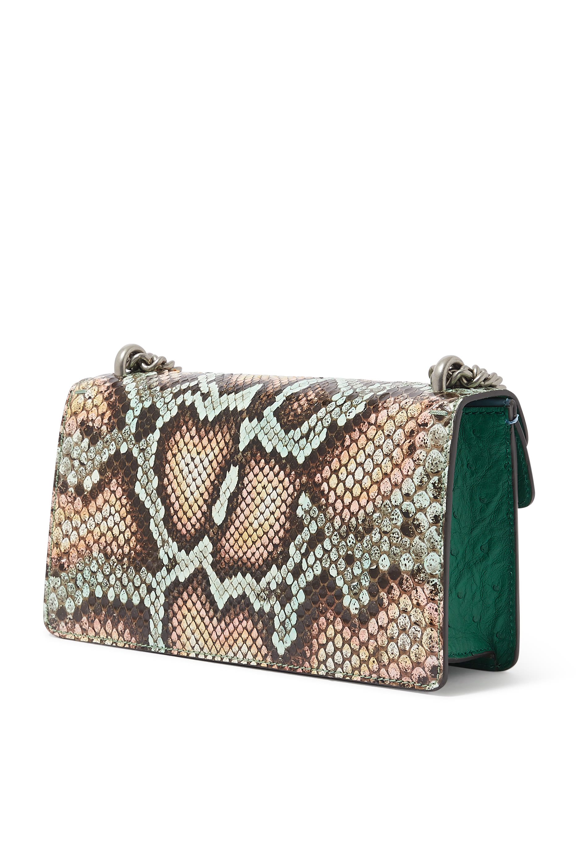 Super Mini Dionysus Ostrich Handbag