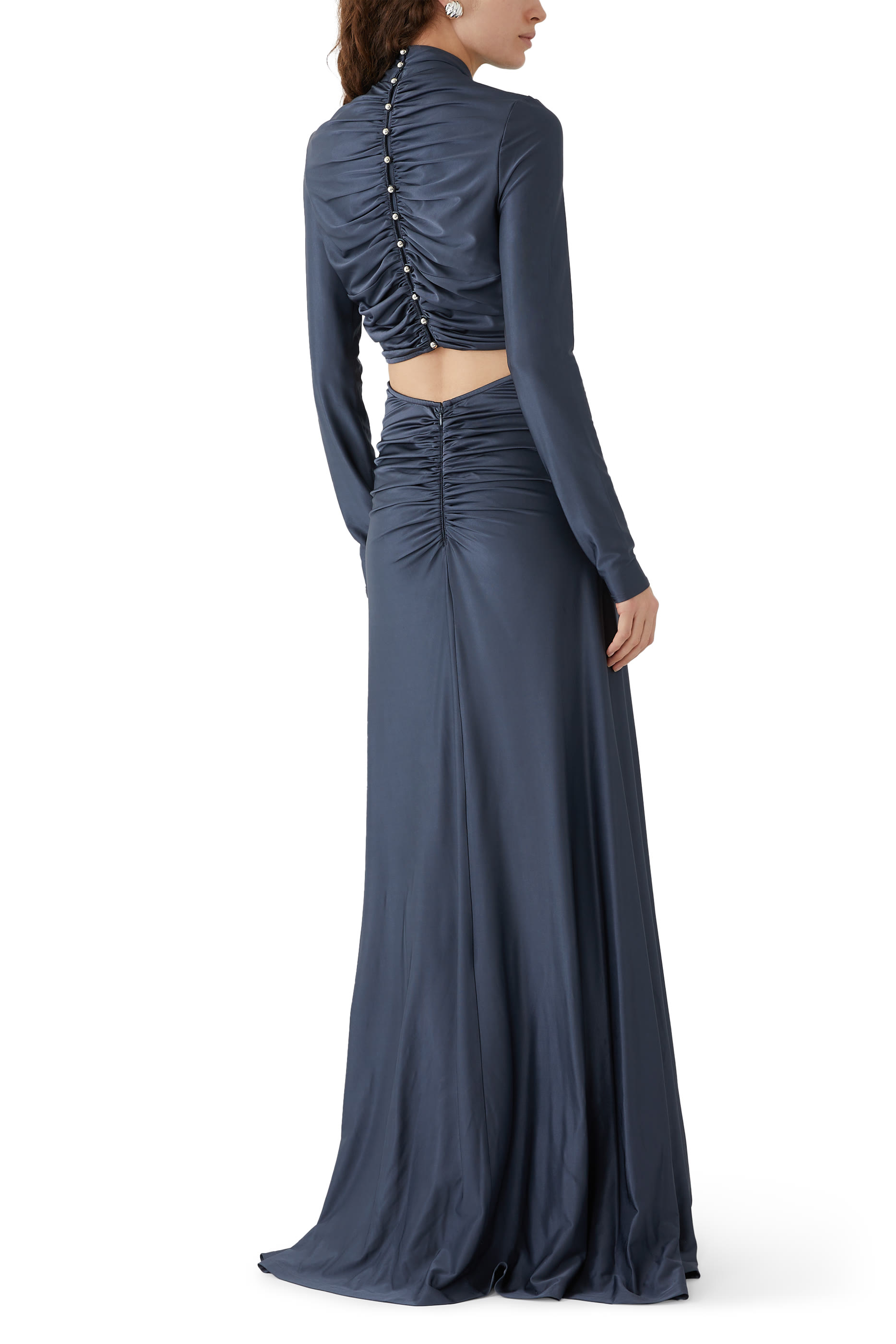 Long Embroidered Dress