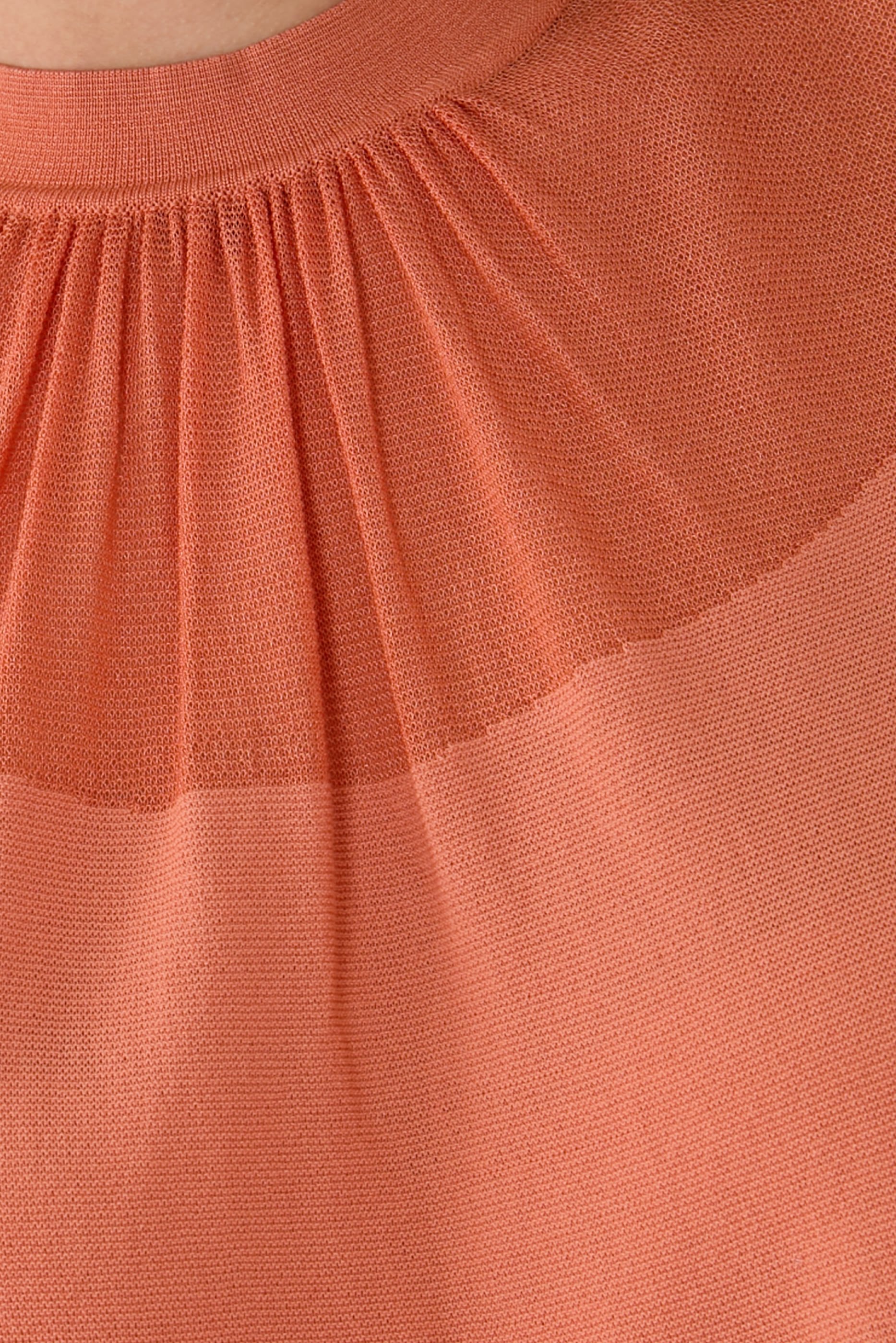 Batwing Knit-Back Top