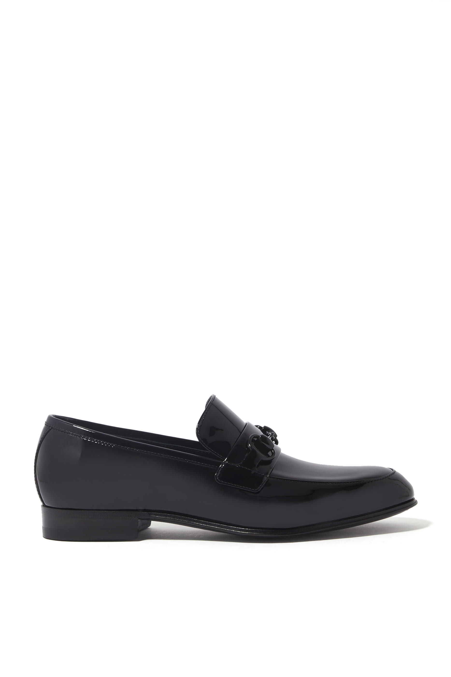Horsebit Patent Leather Loafers