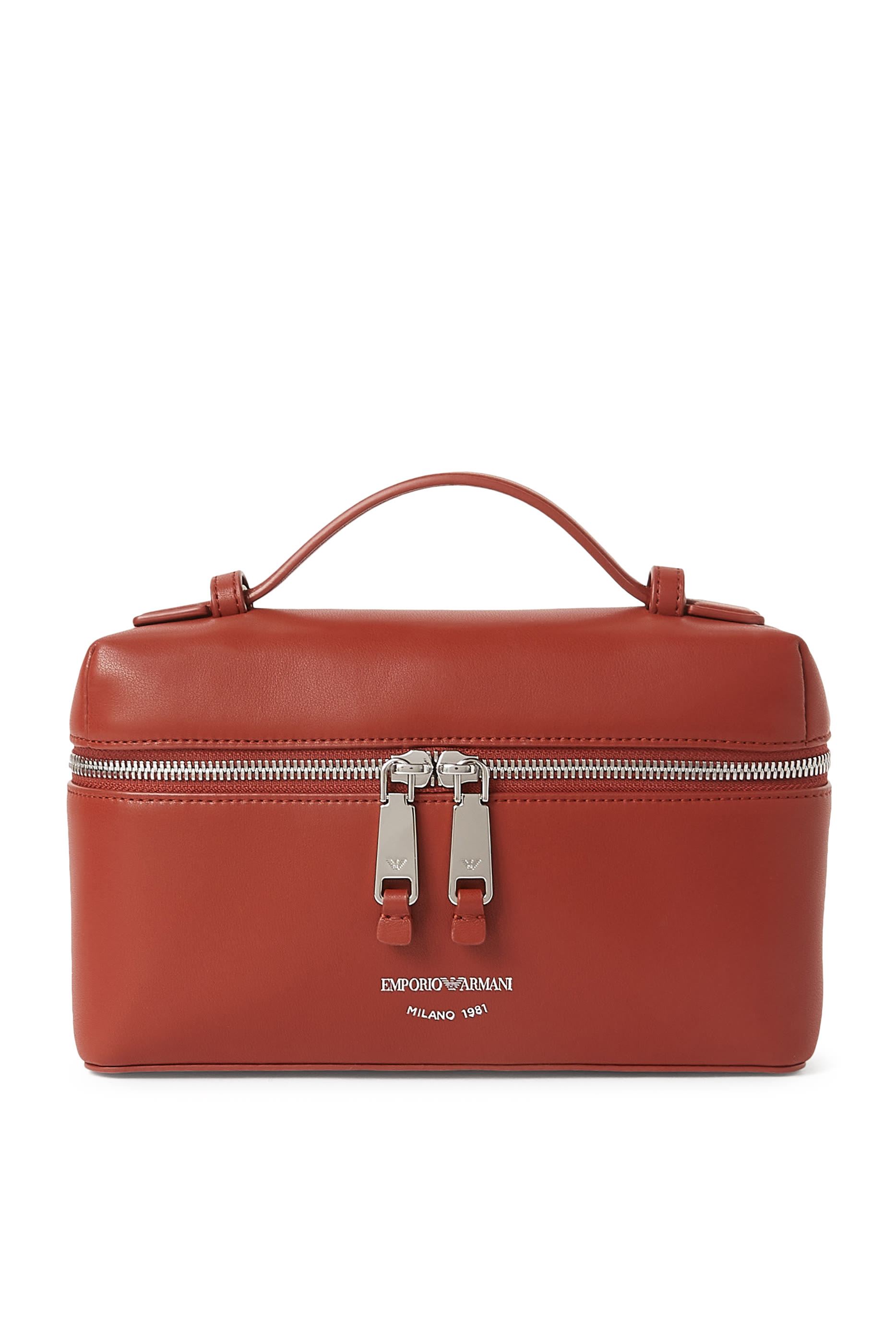 Shoulder Strap Nappa Leather Vanity Case