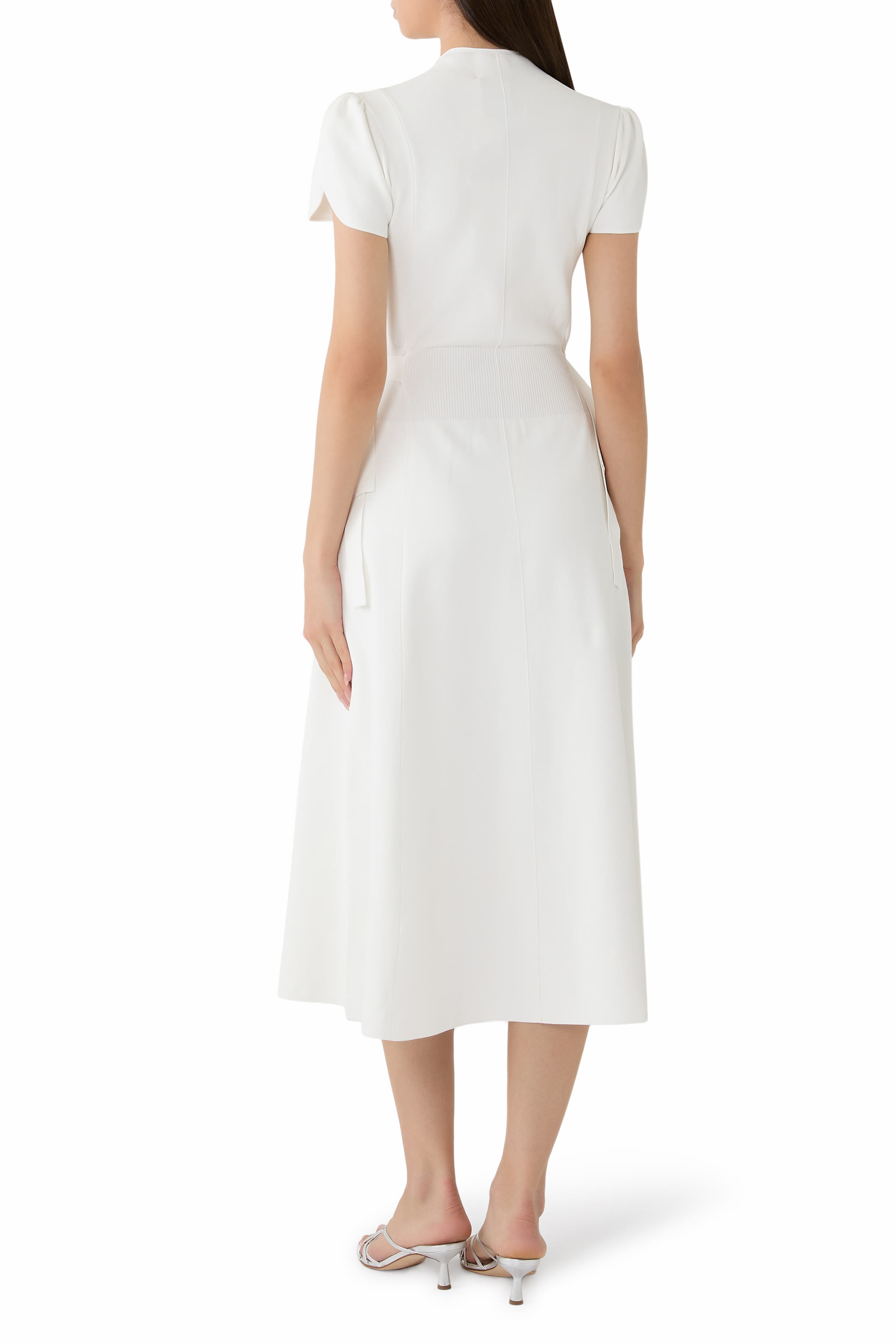 Compact Rib Tulip Dress