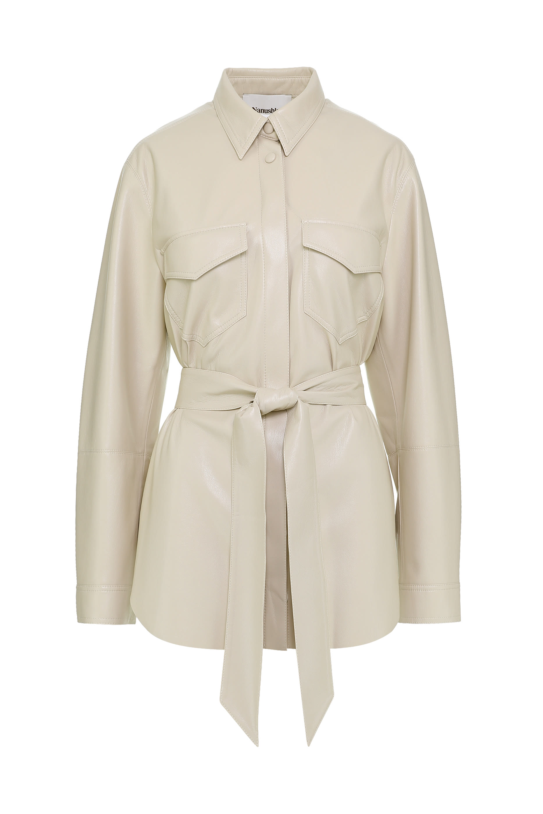 Artha Vegan Leather Shirt