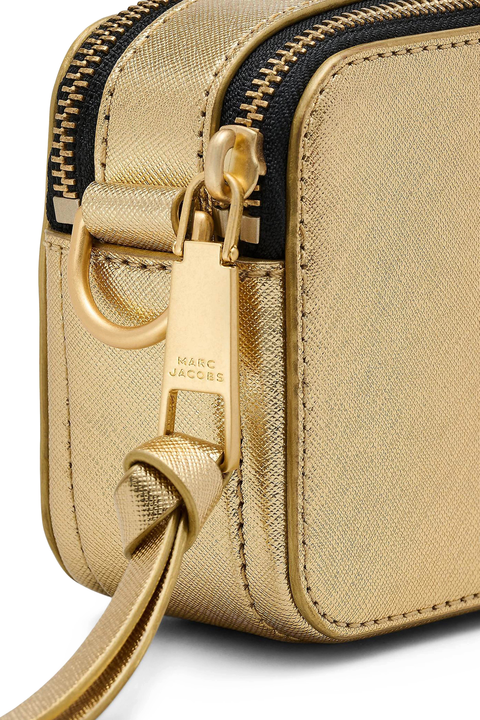The Metallic Snapshot Crossbody Bag