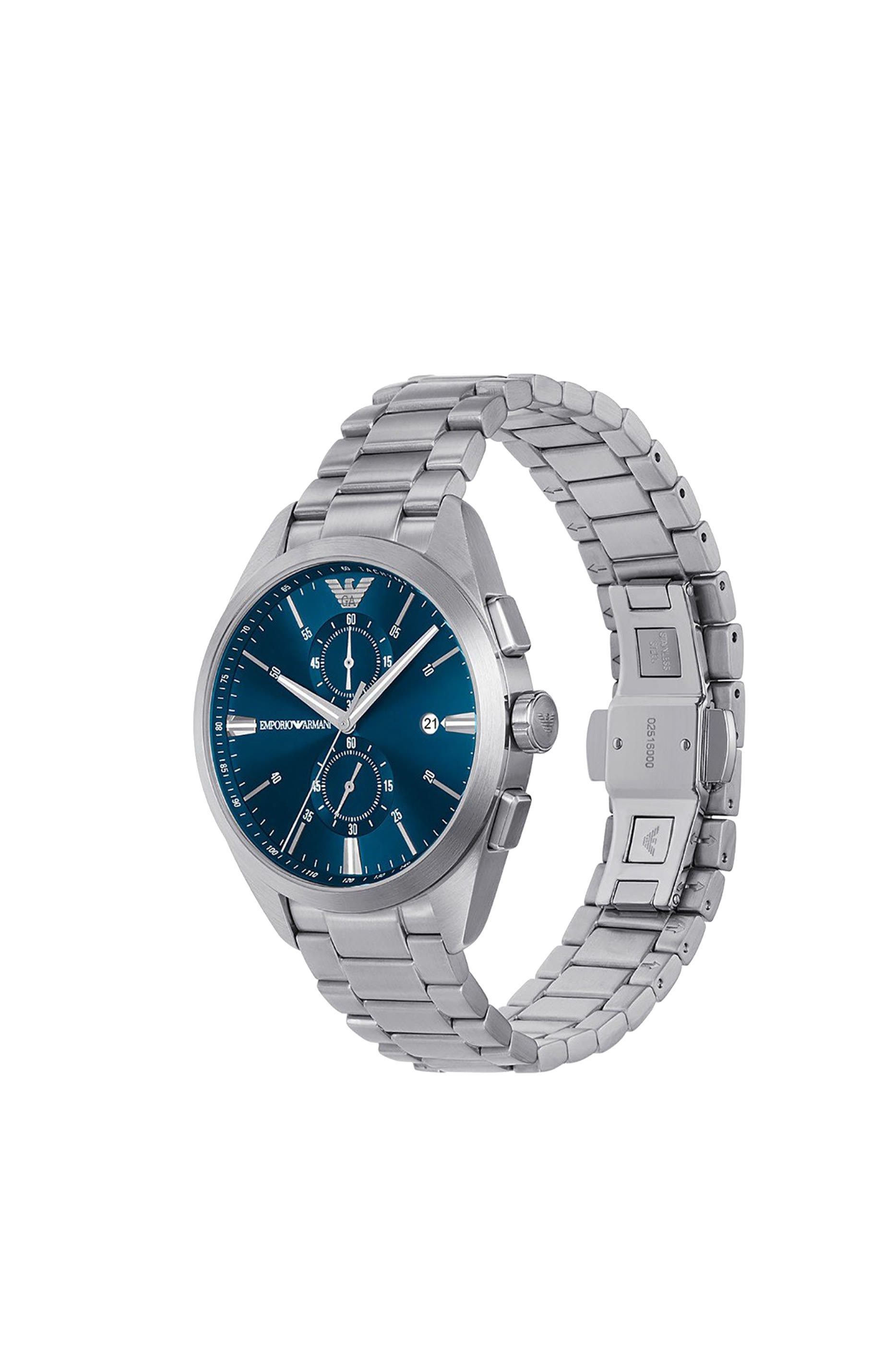 Claudio 43mm Stainless Steel Watch