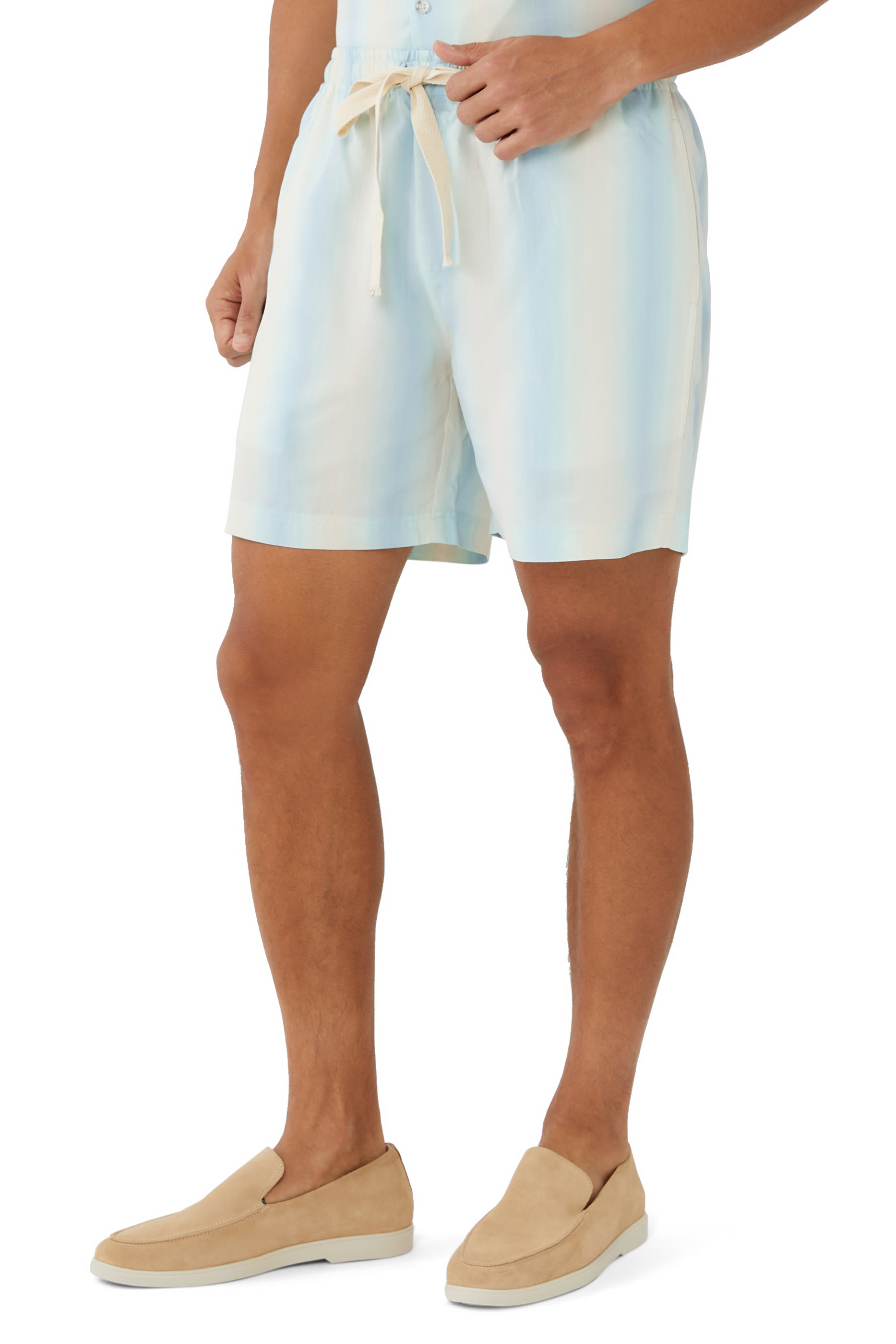 Stripe Lounge Shorts