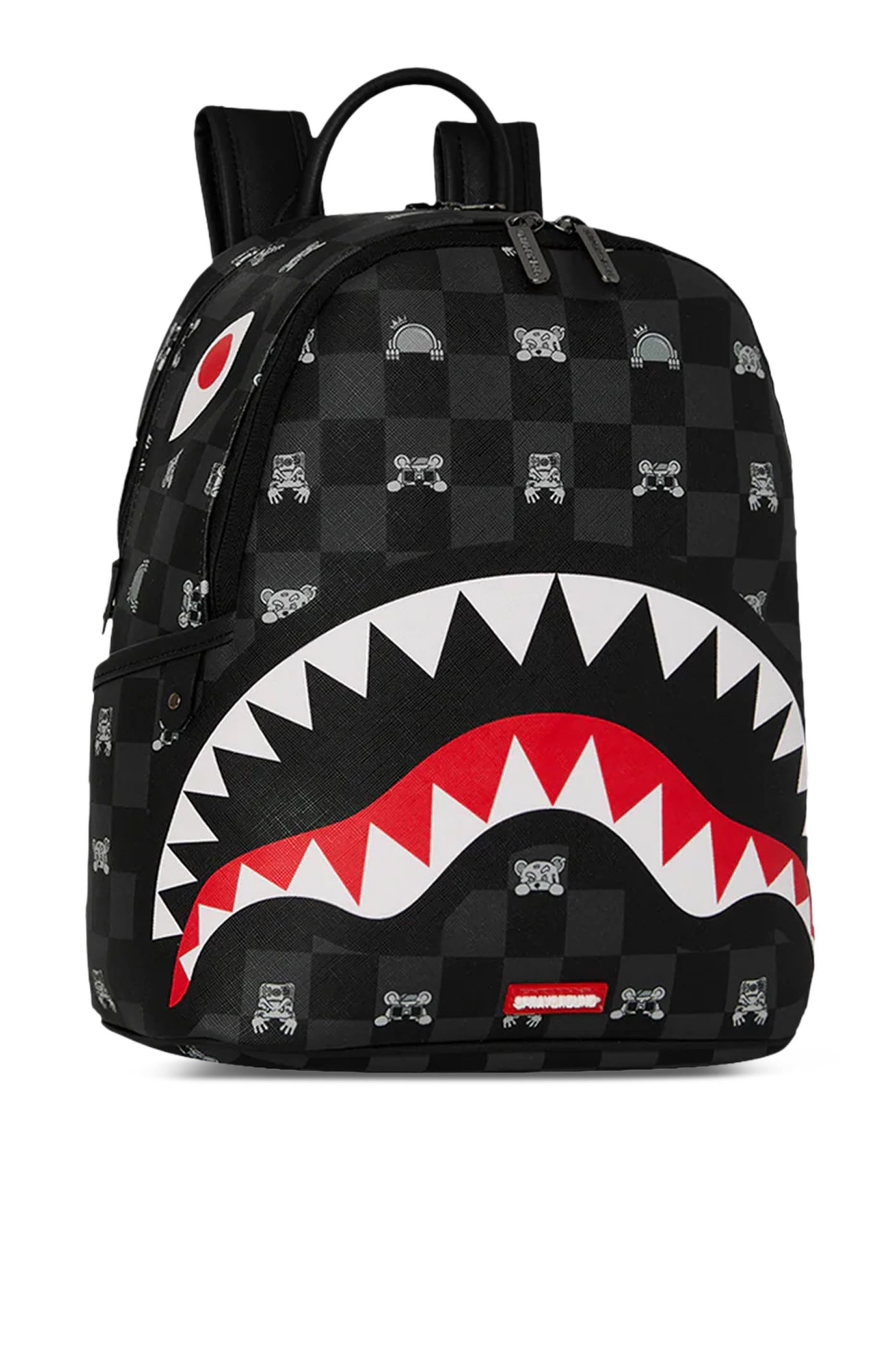 Kids Peeking Character Check Savage Backpack