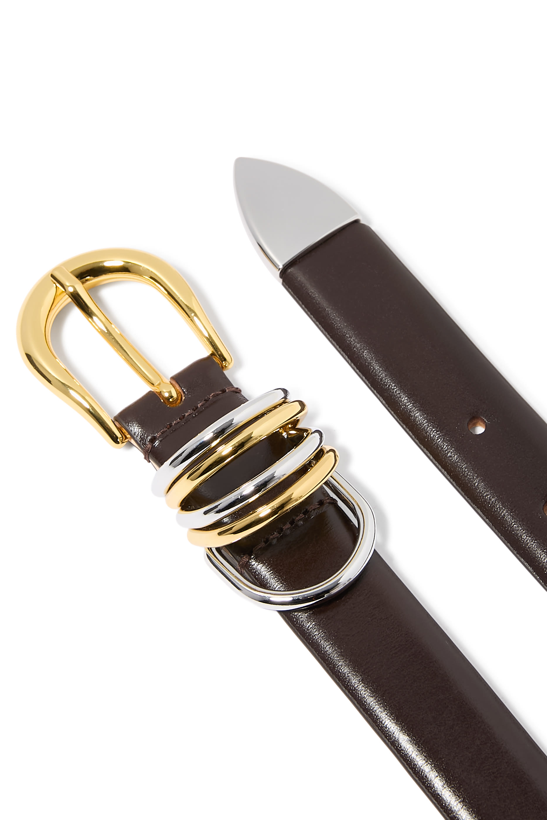 Hollyhock Mixed Metal Belt