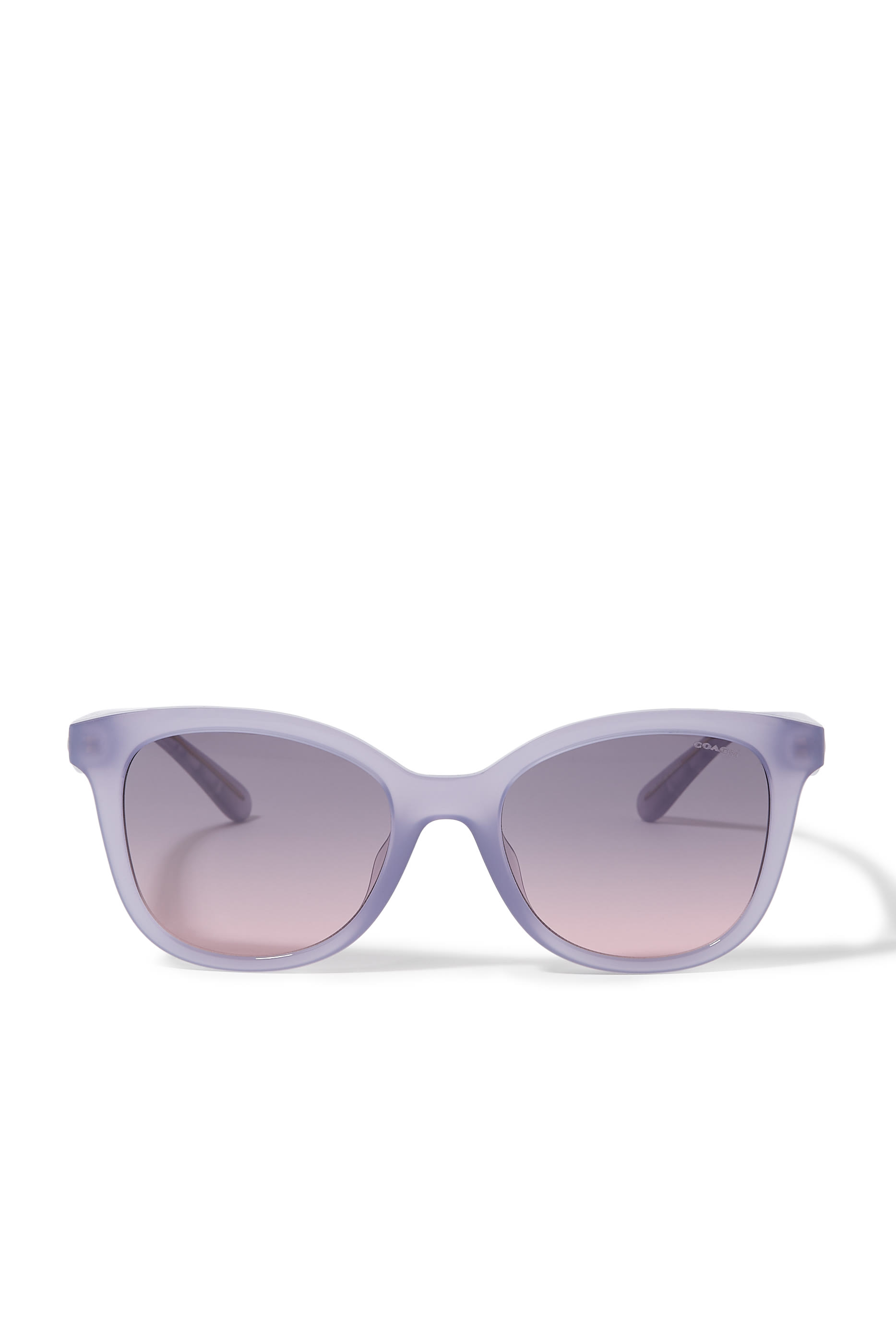Quilted Tabby Round Sunglasses