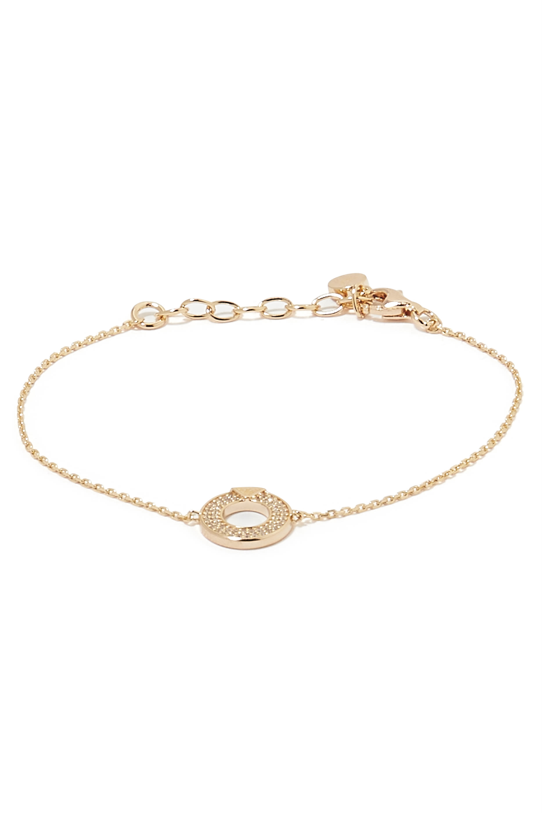 Eagle Circle Pendant Bracelet