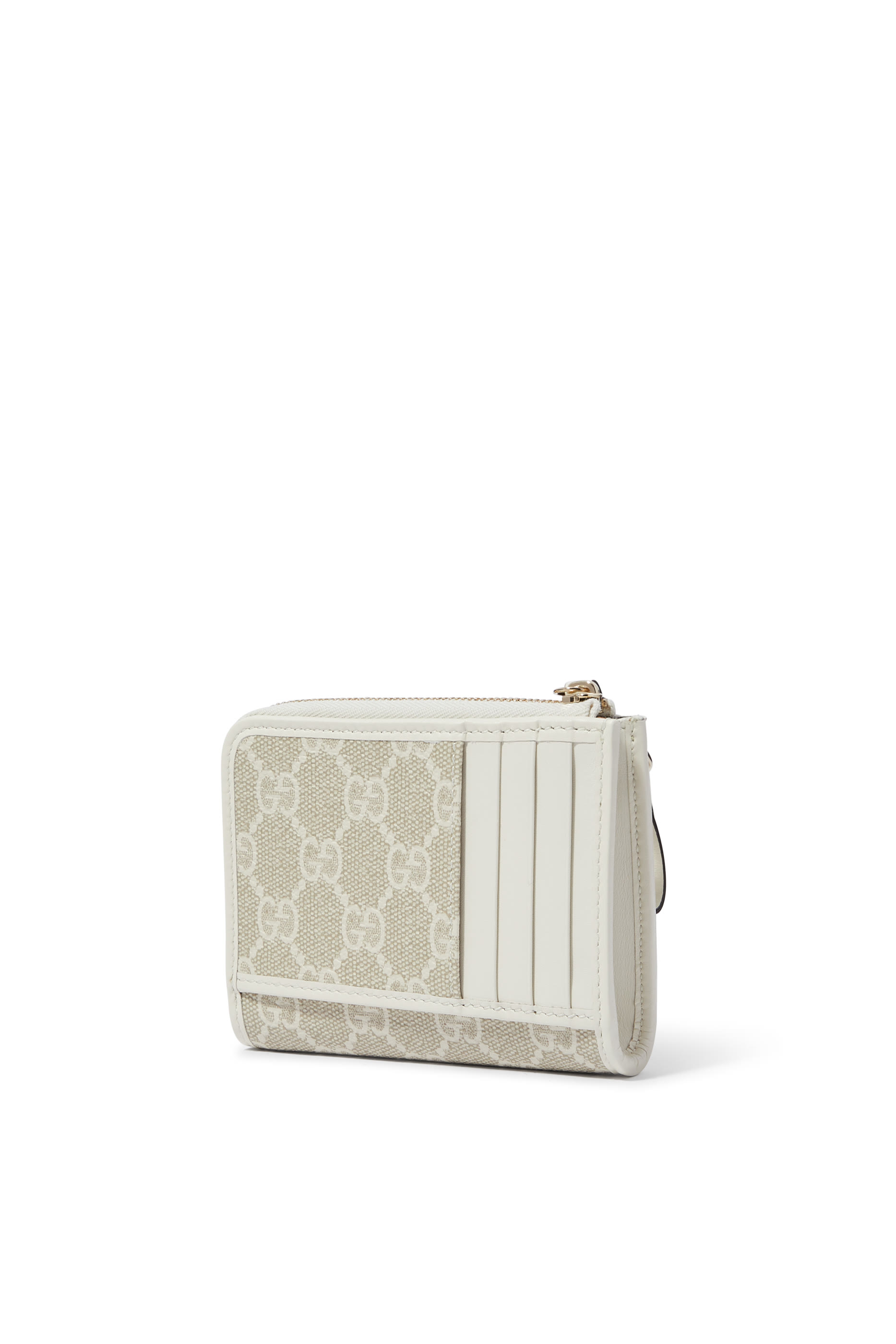 GG Emblem Zip Card Case