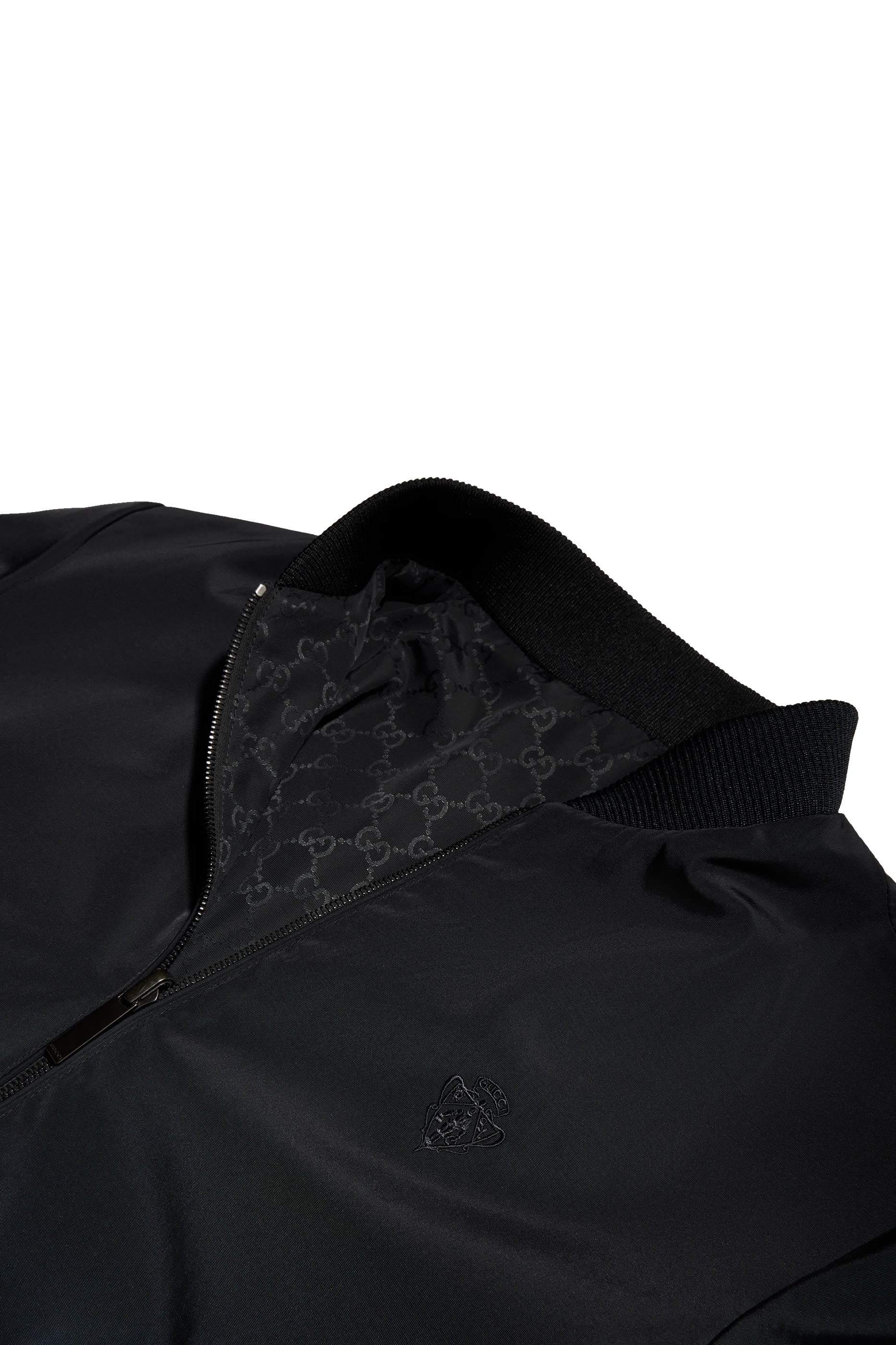  Reversible Light Silk Faille Zip Jacket