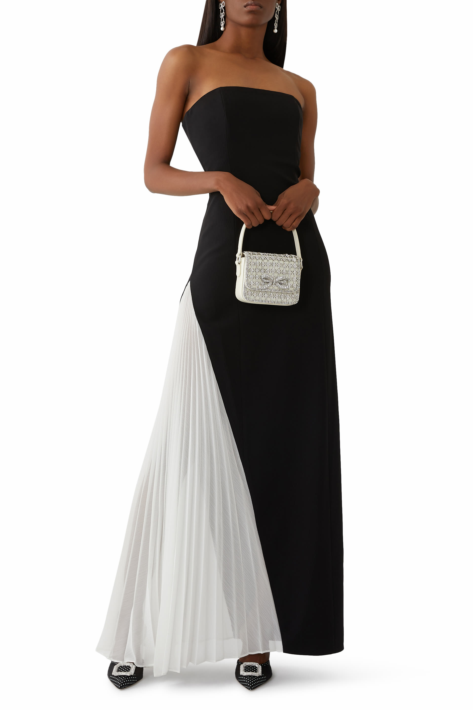 Retha Strapless Maxi Dress