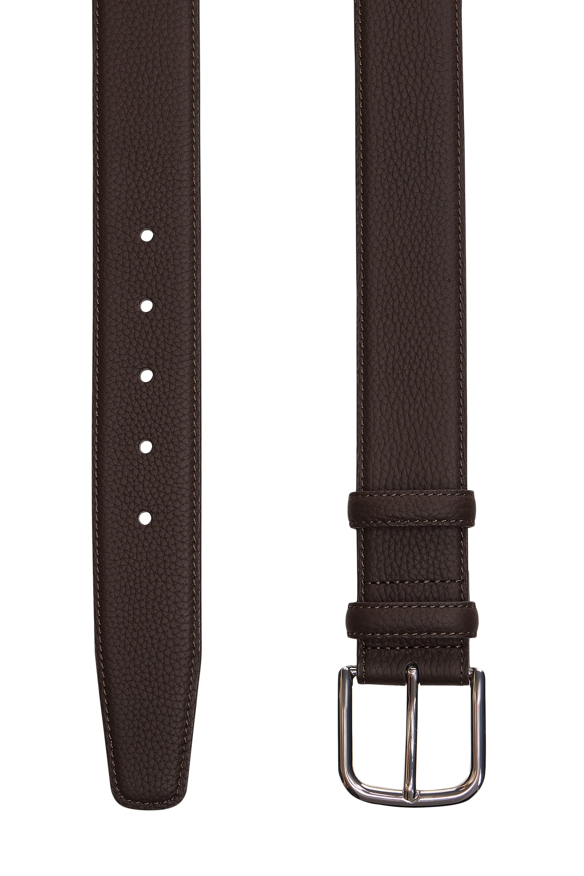 Stitch Edge Leather Belt