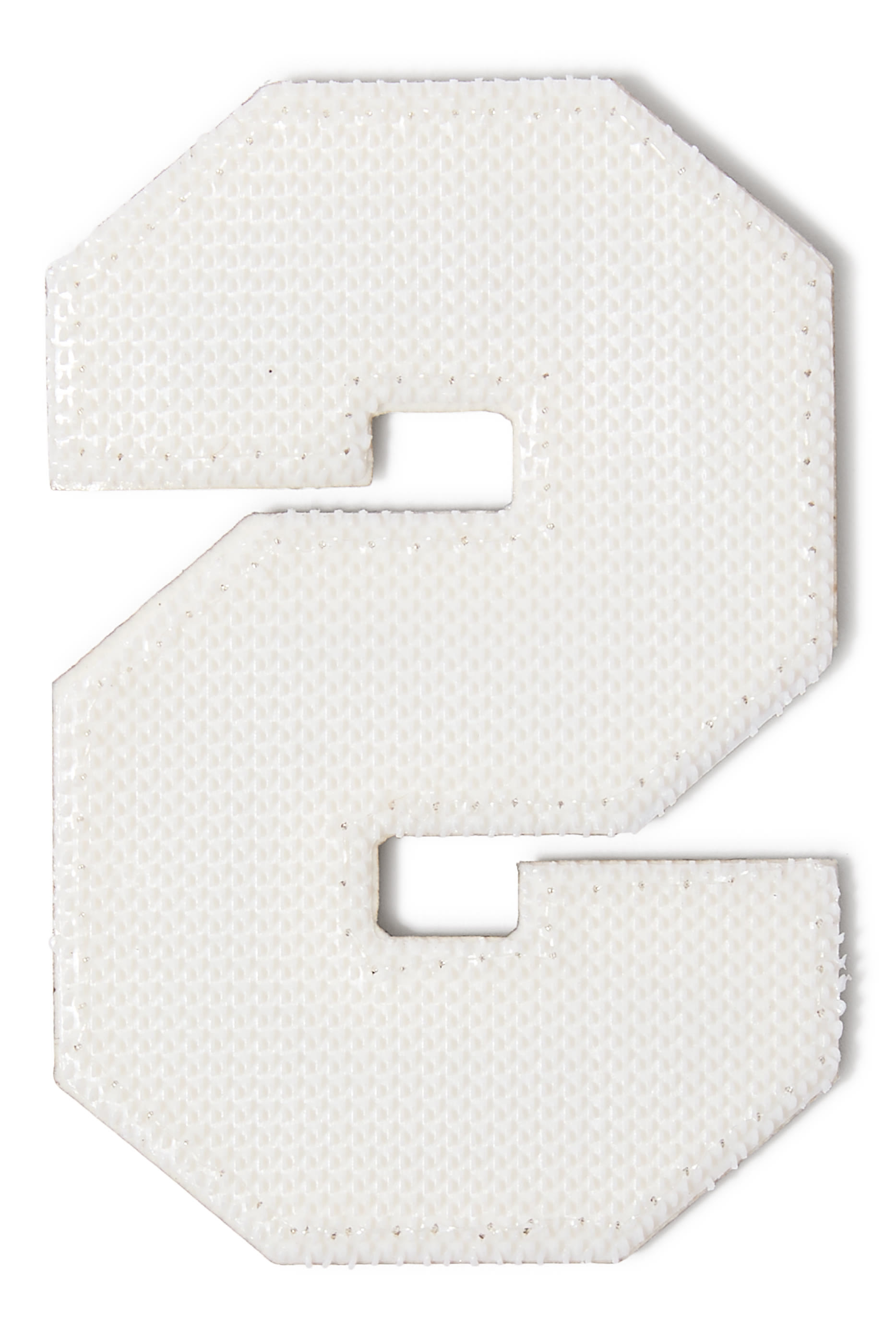 Kids 3" Chenille Sparkle ‘S’ Letter Patch