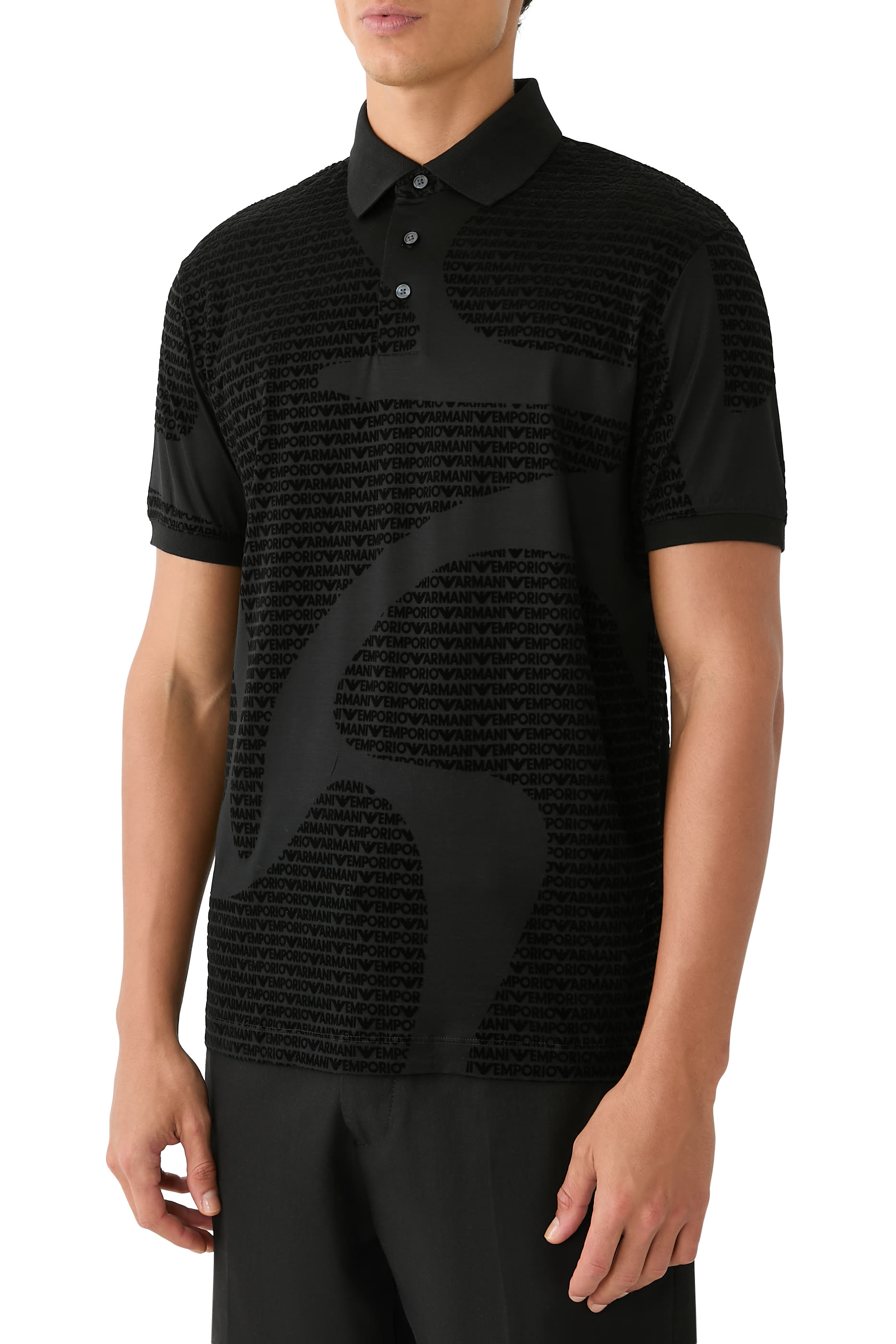 All-Over Logo Polo Shirt
