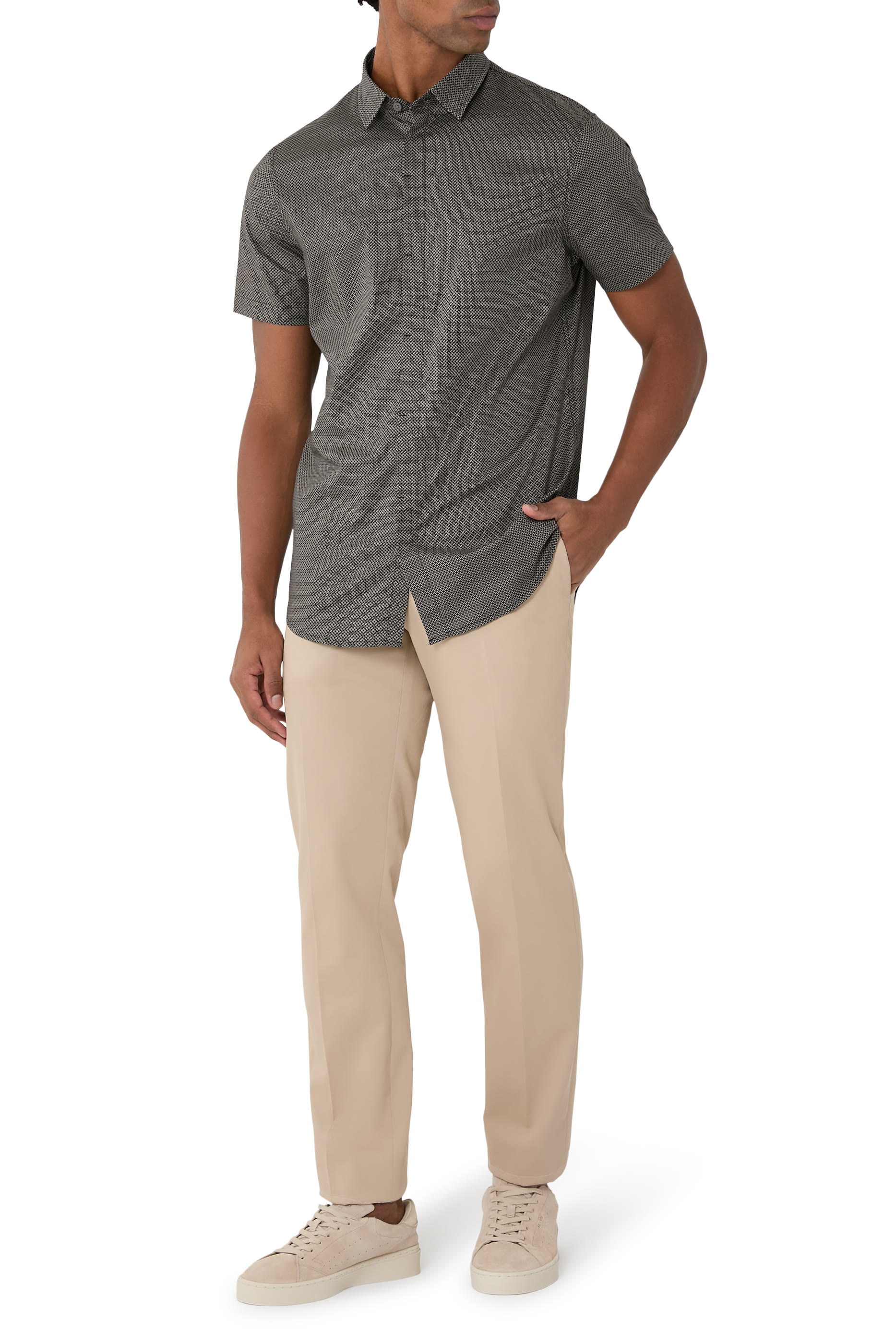 Slim Fit Short Sleeve Shirt