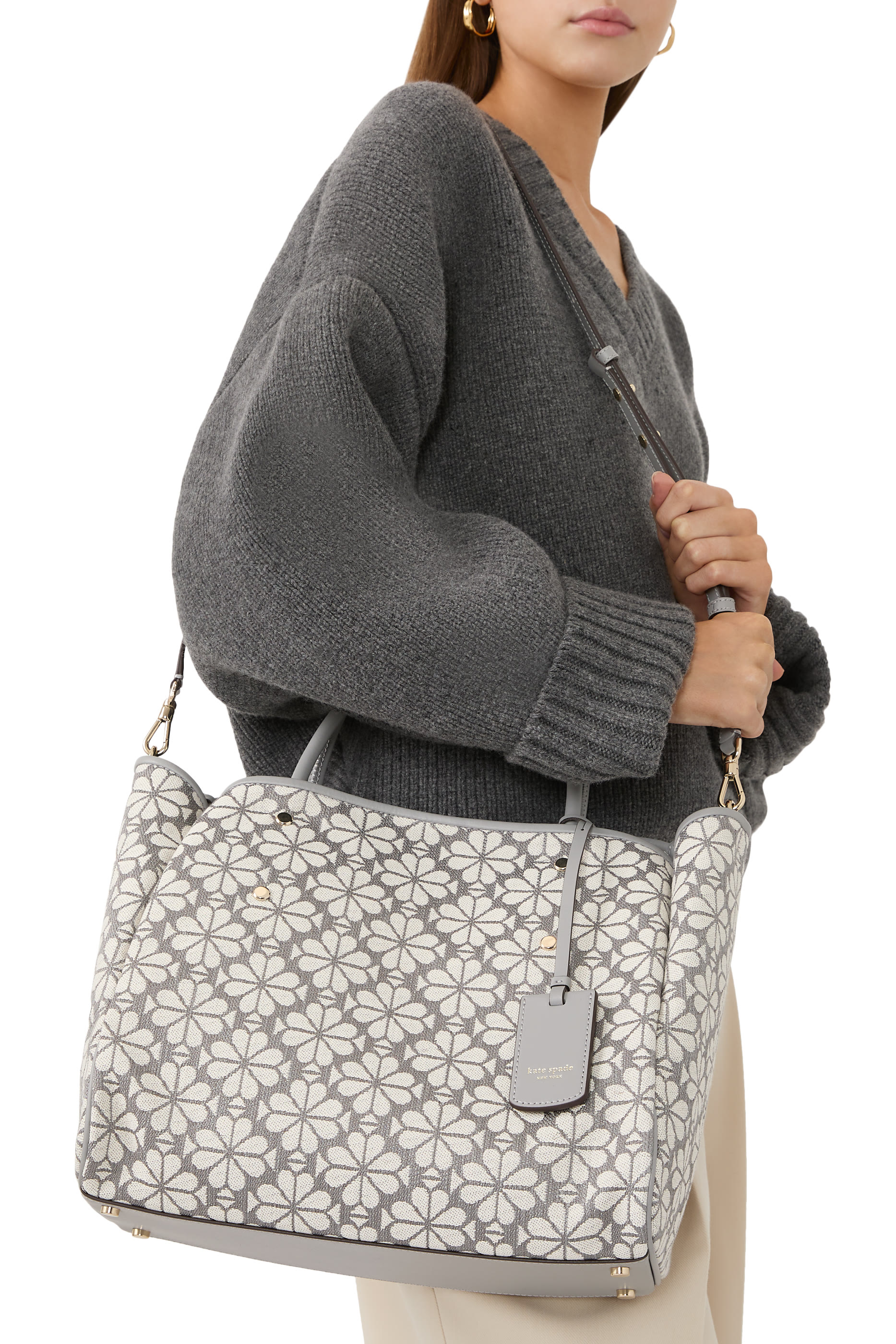 Spade Flower Medium Tote Bag