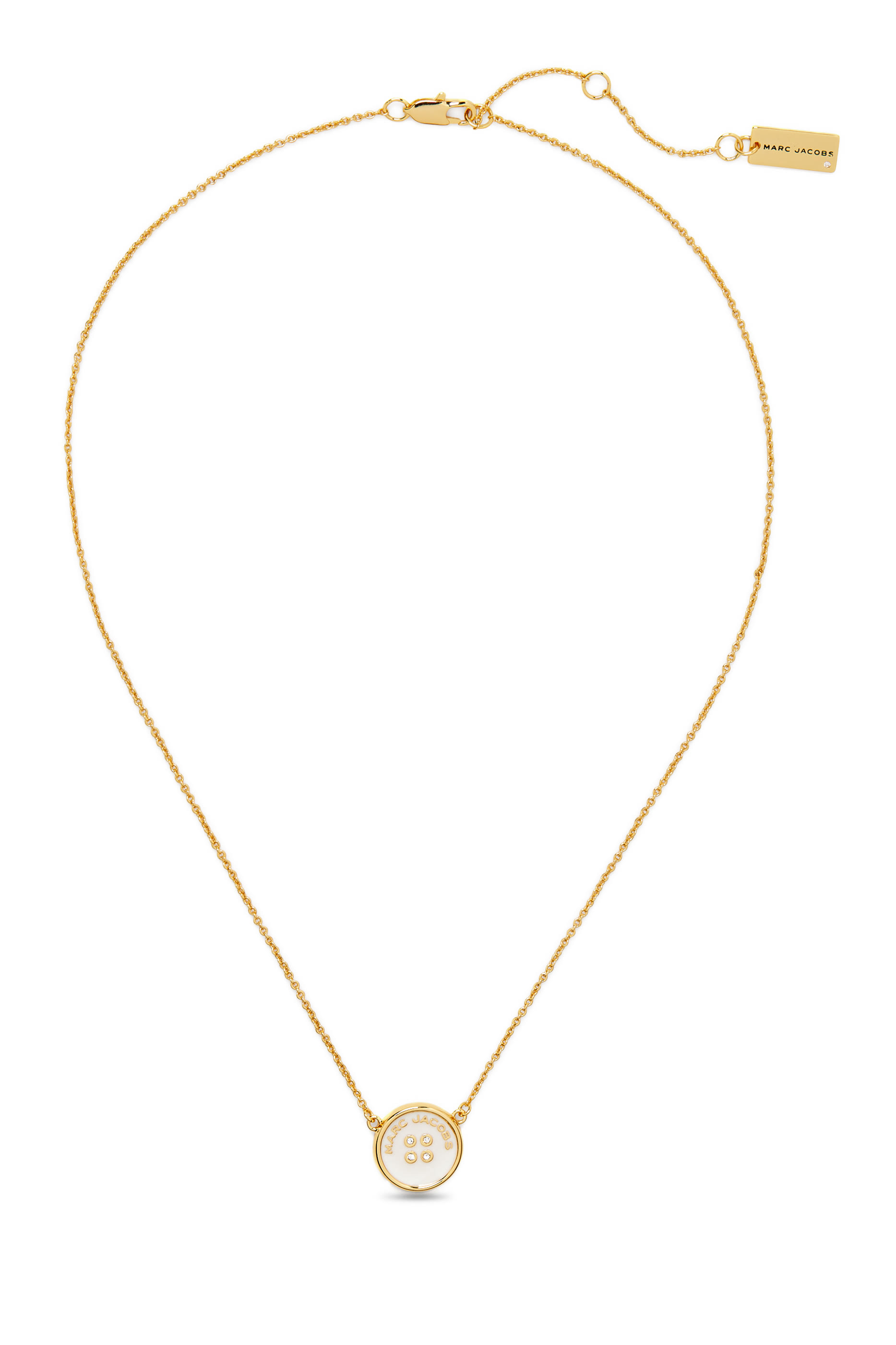 The Button Pendant Necklace