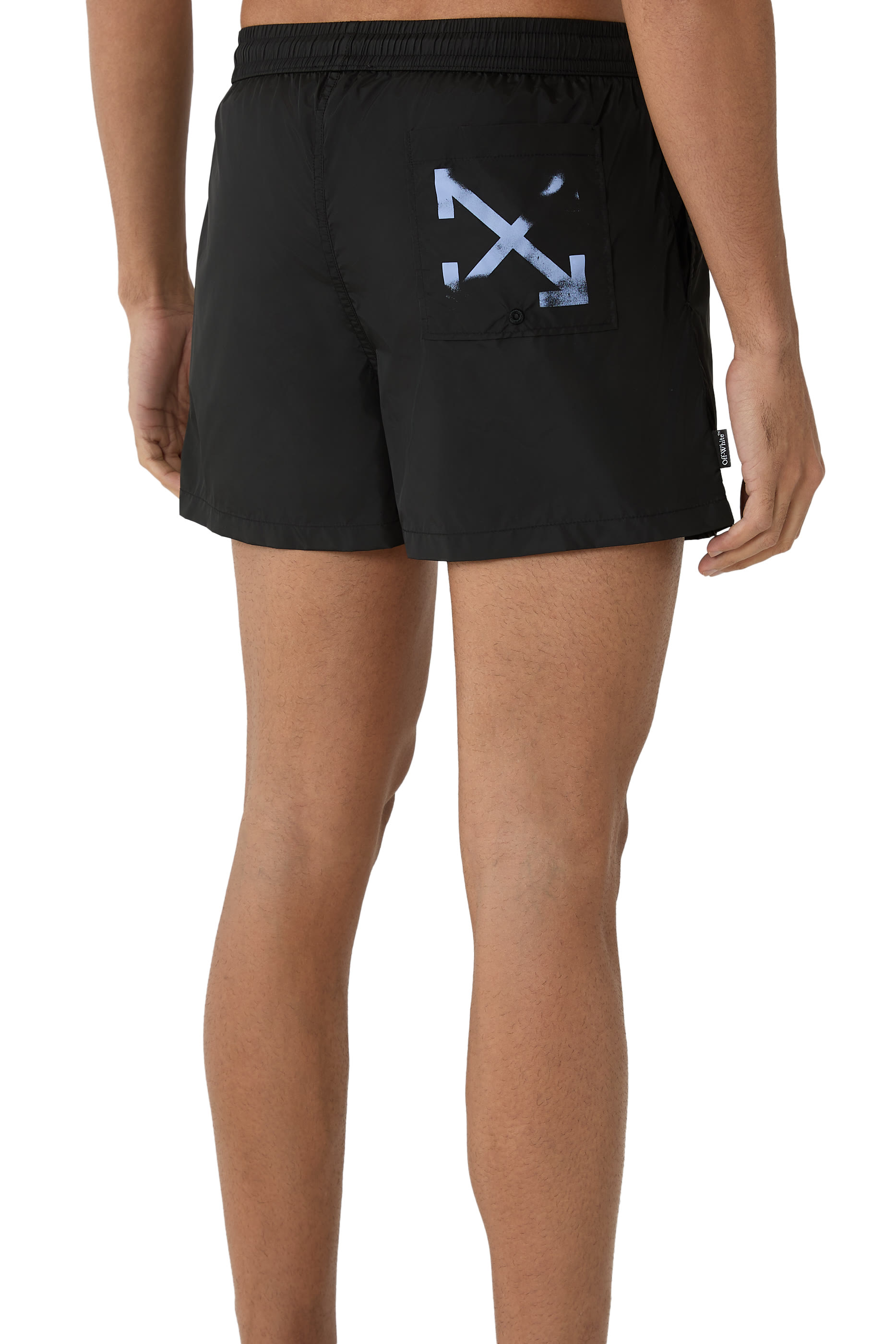 Stencil Arrow Swim Shorts