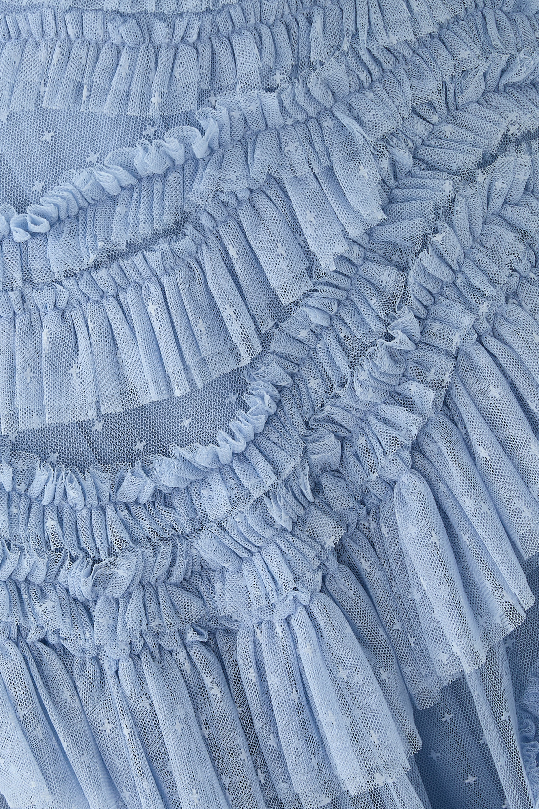 Wild Rose Ruffle Gown