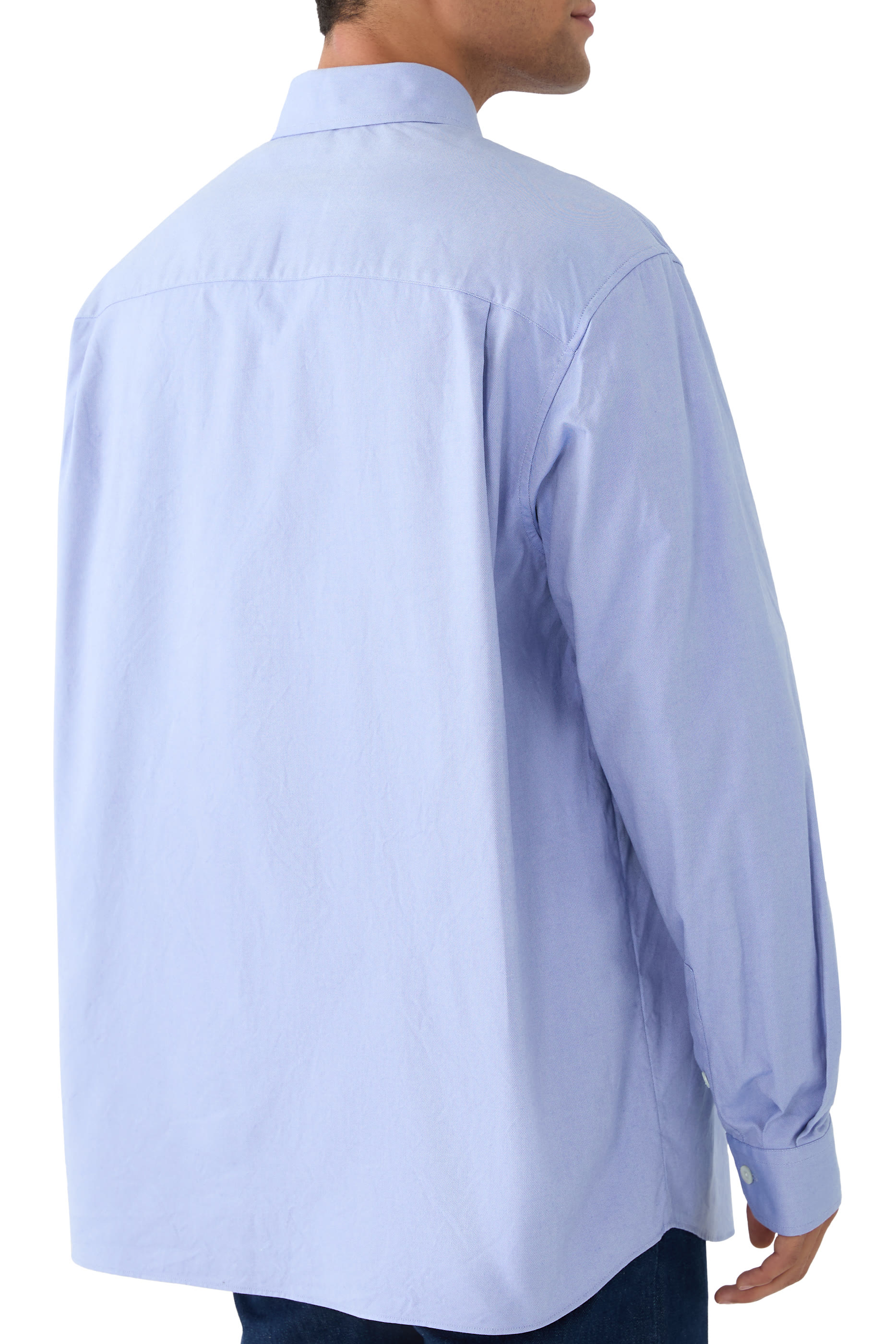 Embroidered Oxford Cotton Shirt