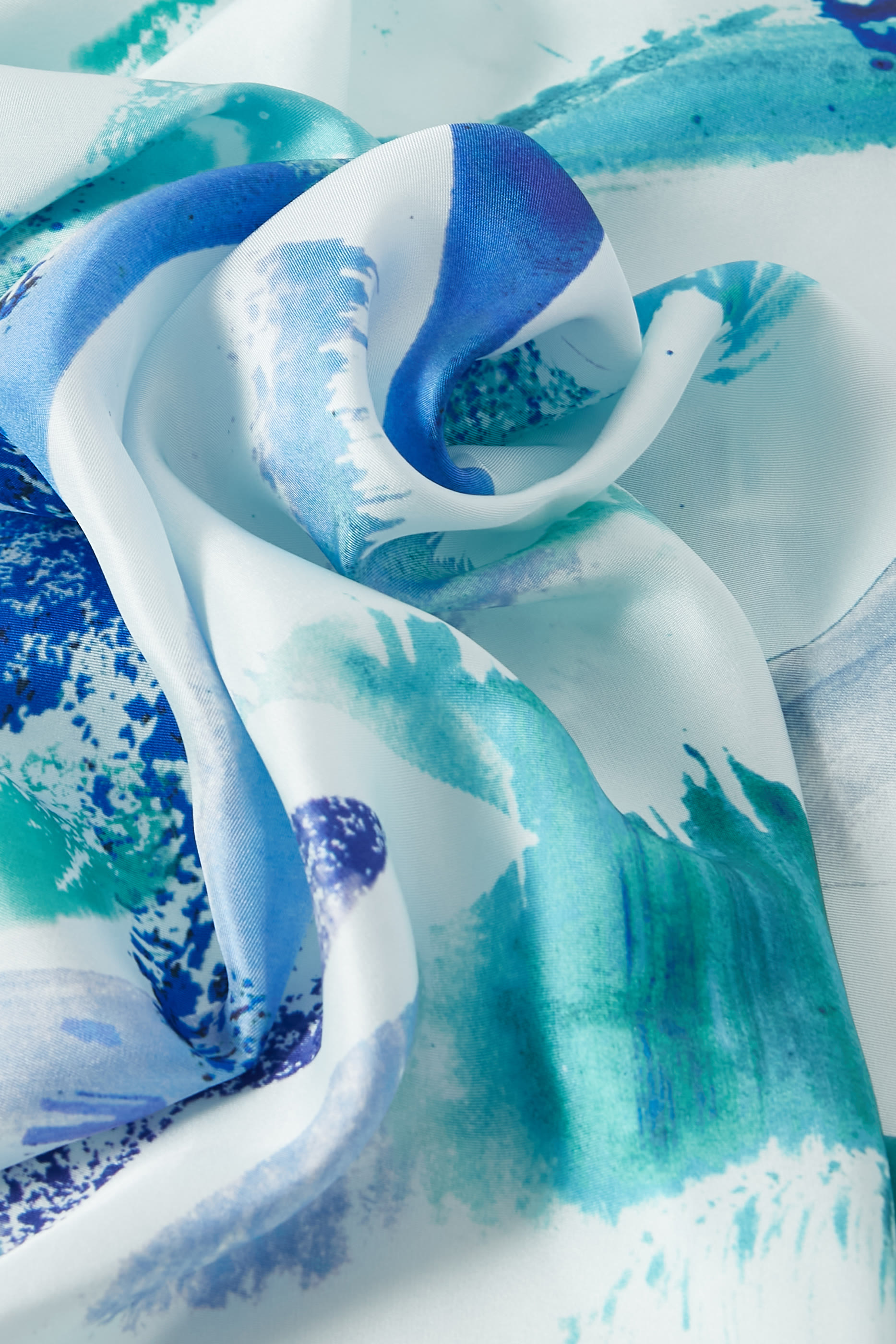 Print & Logo Scarf Foulard