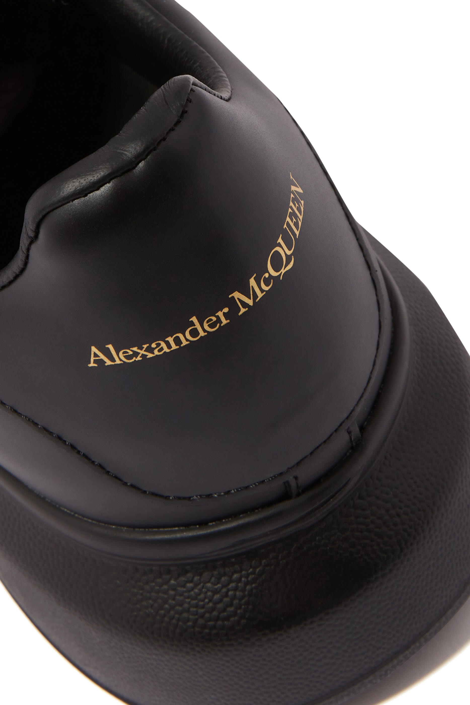 Oversized Leather Sneakers