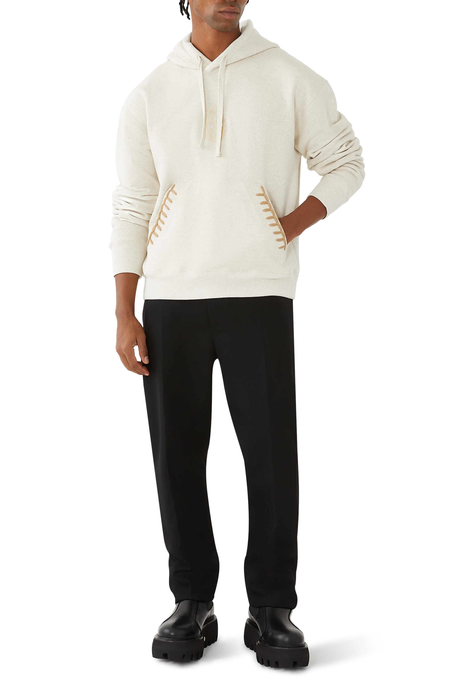 Skull Hooded Sweatshirt