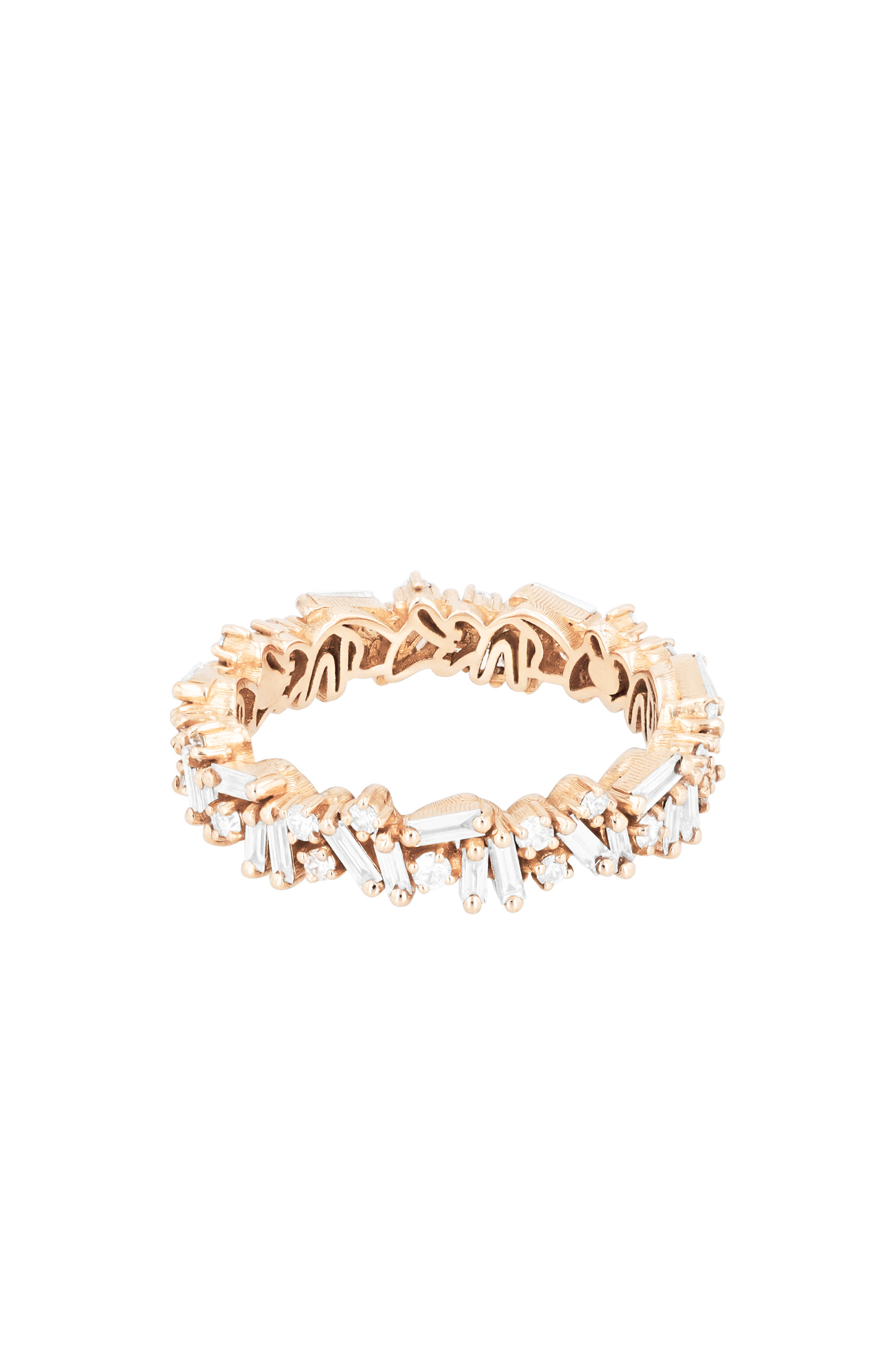 Icon Eternity Band, 18K Rose Gold & Diamonds