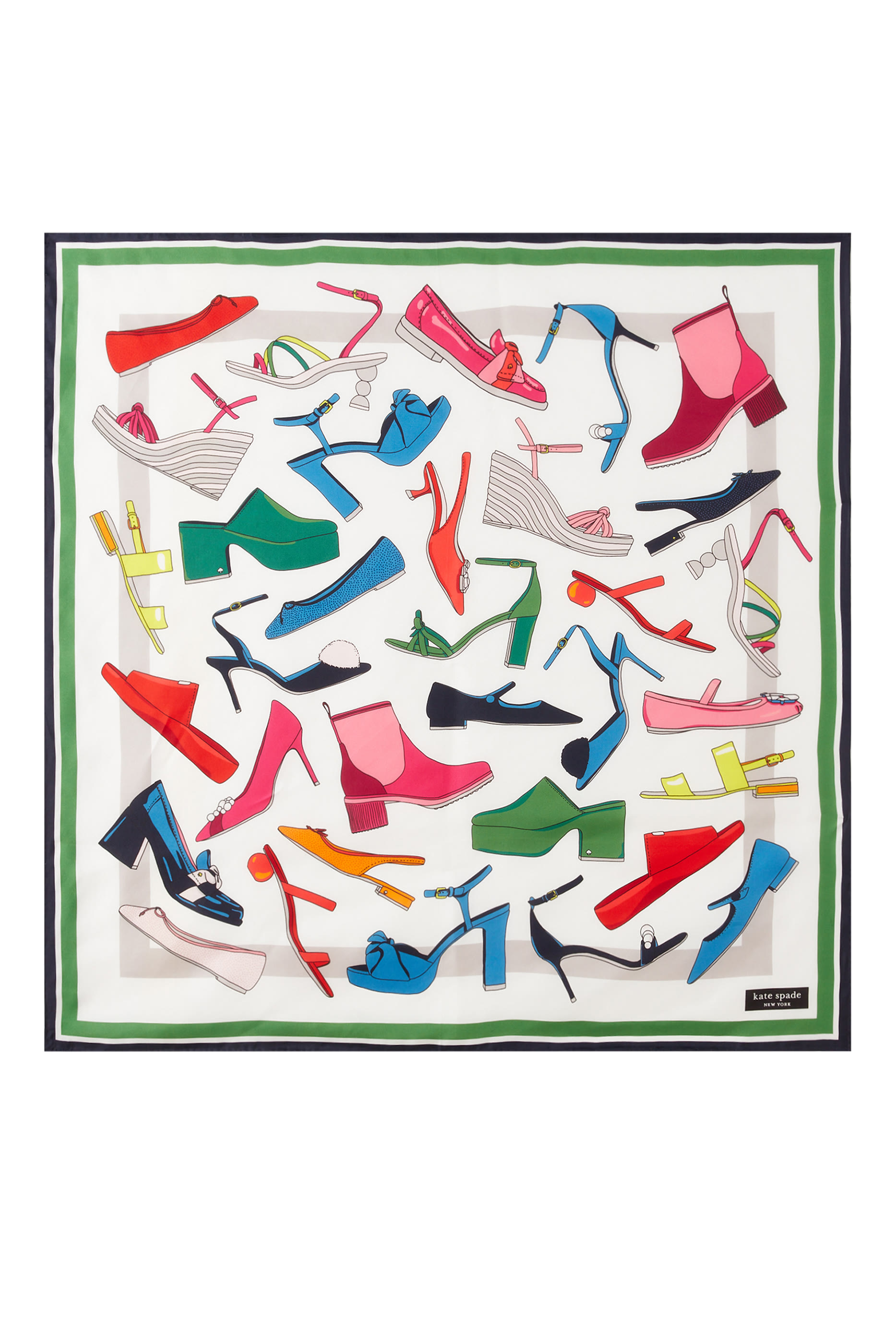 Shoe Silk Square Scarf