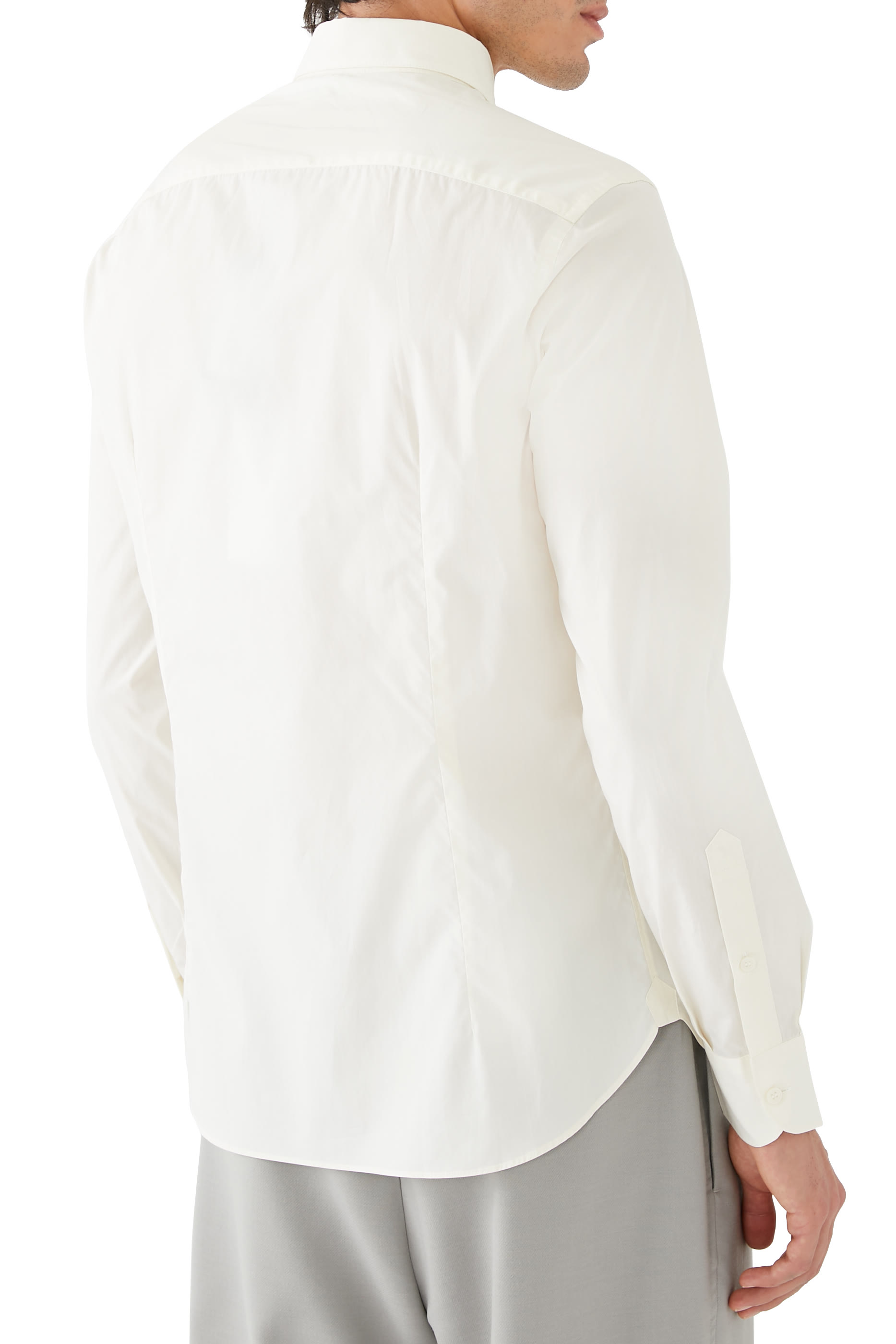 Logo Cotton Poplin Shirt