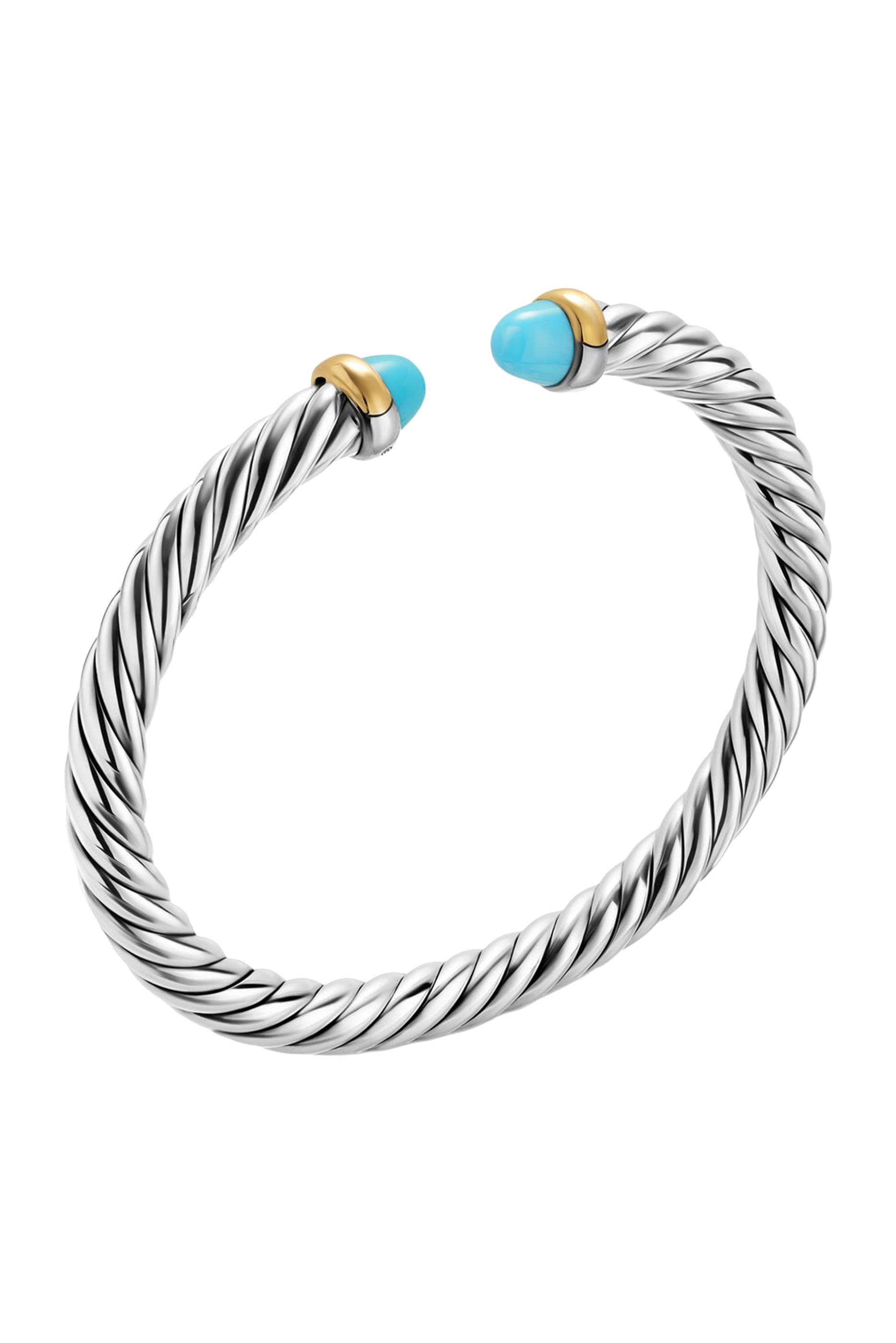 Cable Flex&reg; Bracelet, Sterling Silver & 14k Yellow Gold