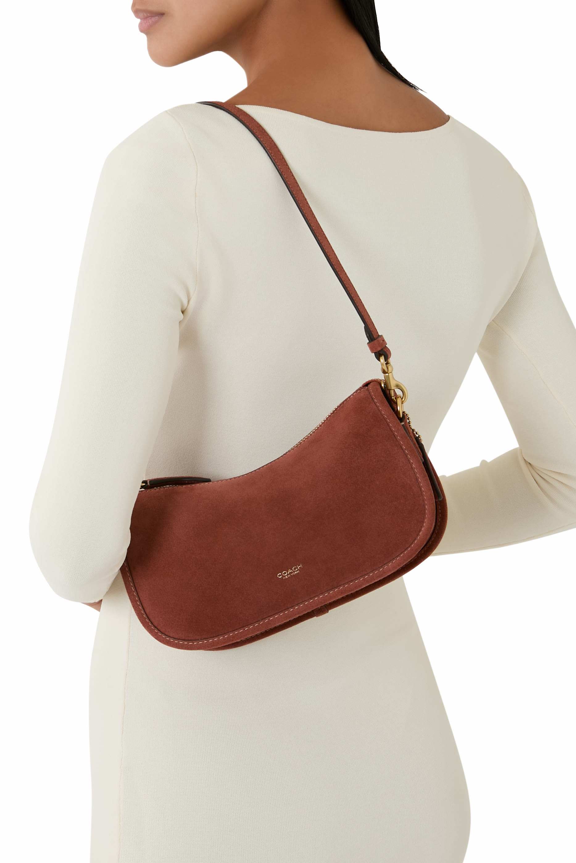 Suede Waverly Bag